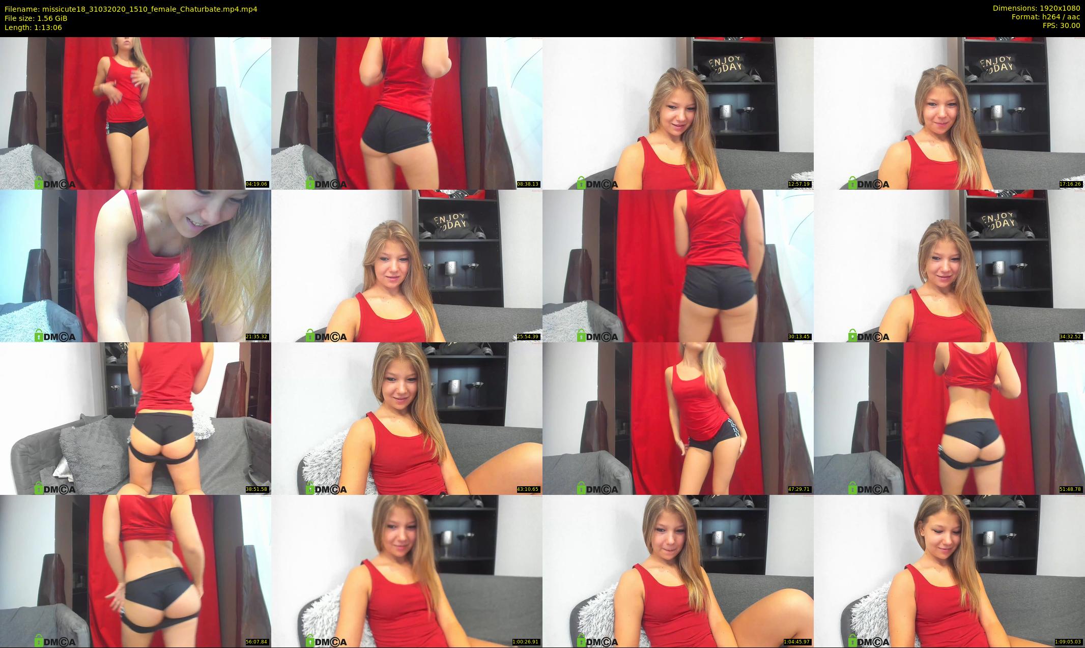 missicute18 — 74 minute Chaturbate female cam show recording, 1080p, Mar 31, 2020