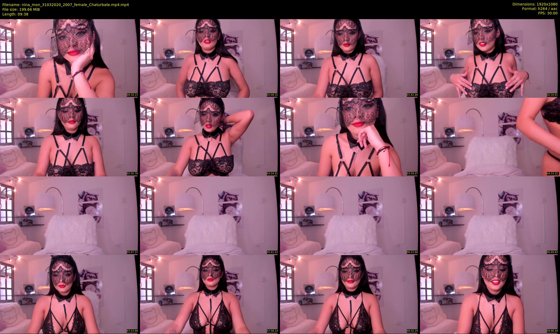 nina_mon — 10 minute Chaturbate female cam show recording, 1080p, Mar 31, 2020