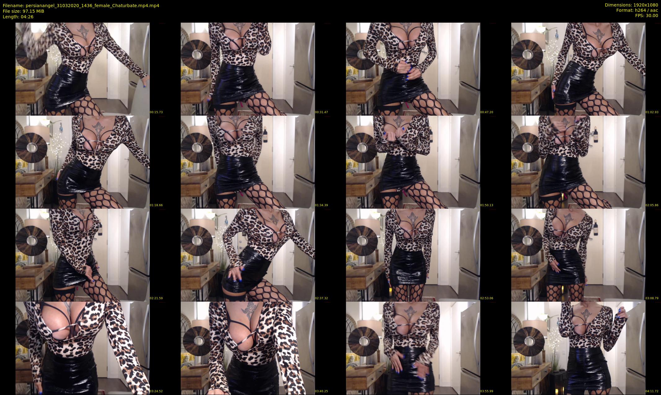 persianangel — 5 minute Chaturbate female cam show recording, 1080p, Mar 31, 2020
