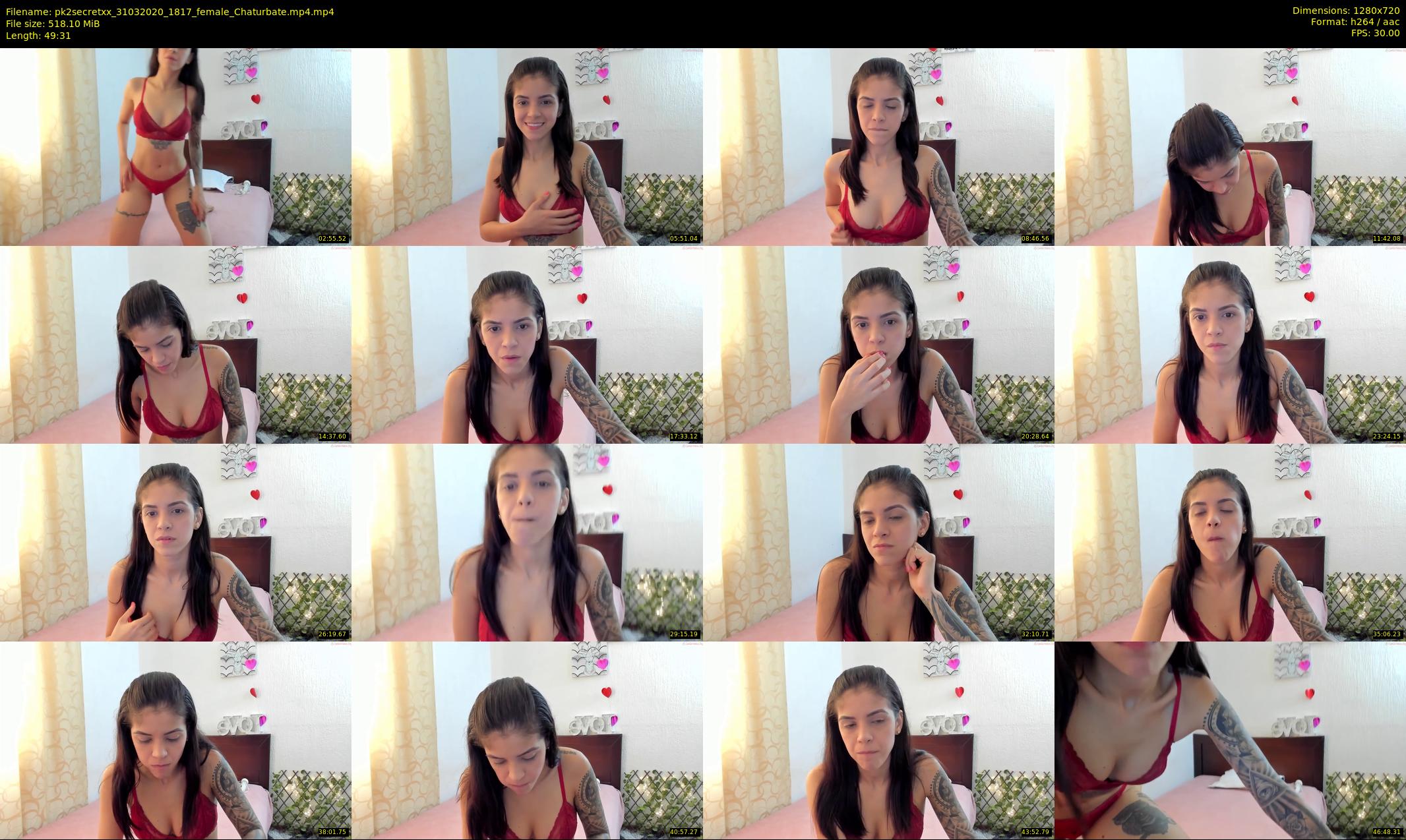 pk2secretxx — 50 minute Chaturbate female cam show recording, 720p, Mar 31, 2020