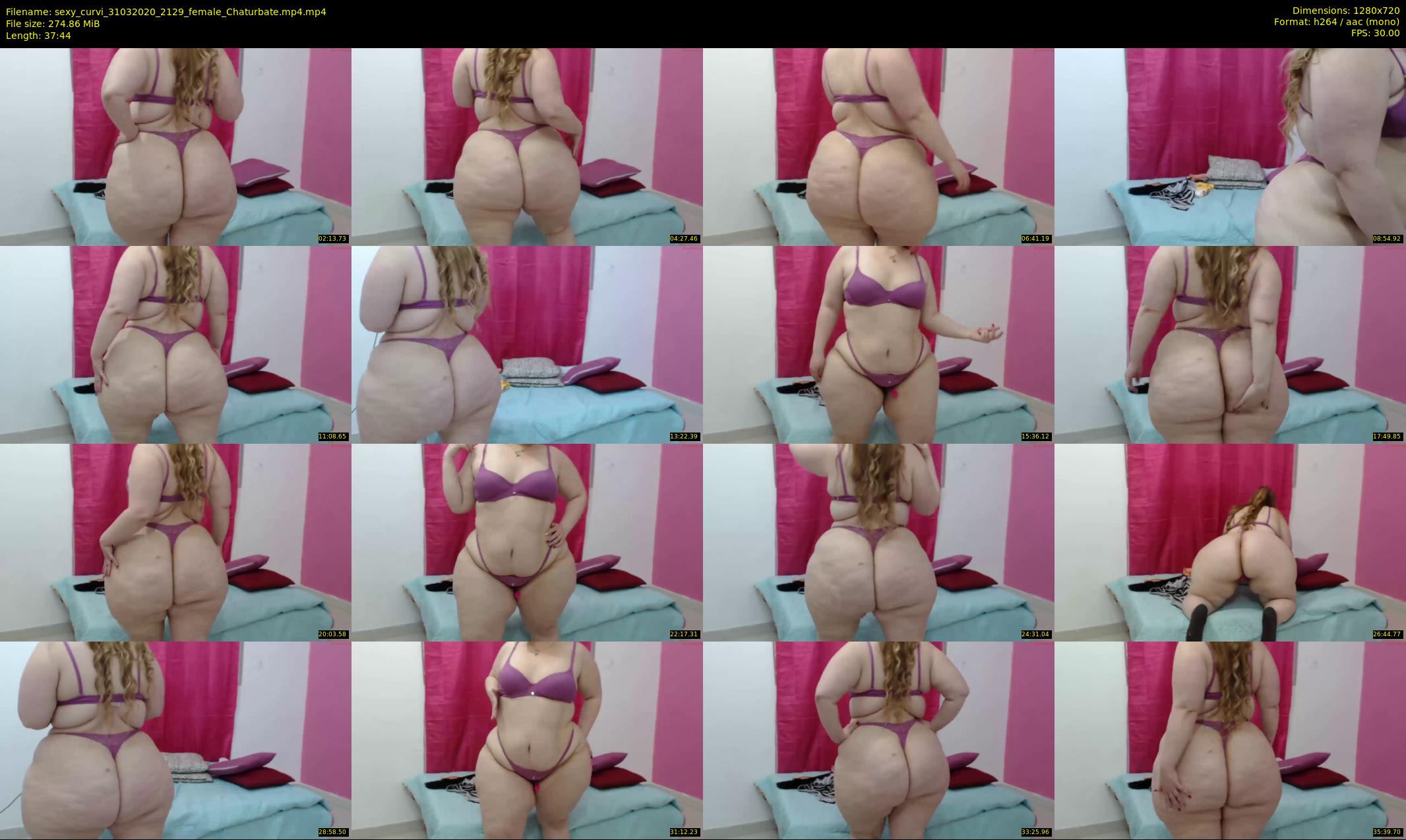 sexy_curvi — 38 minute Chaturbate female cam show recording, 720p, Mar 31, 2020