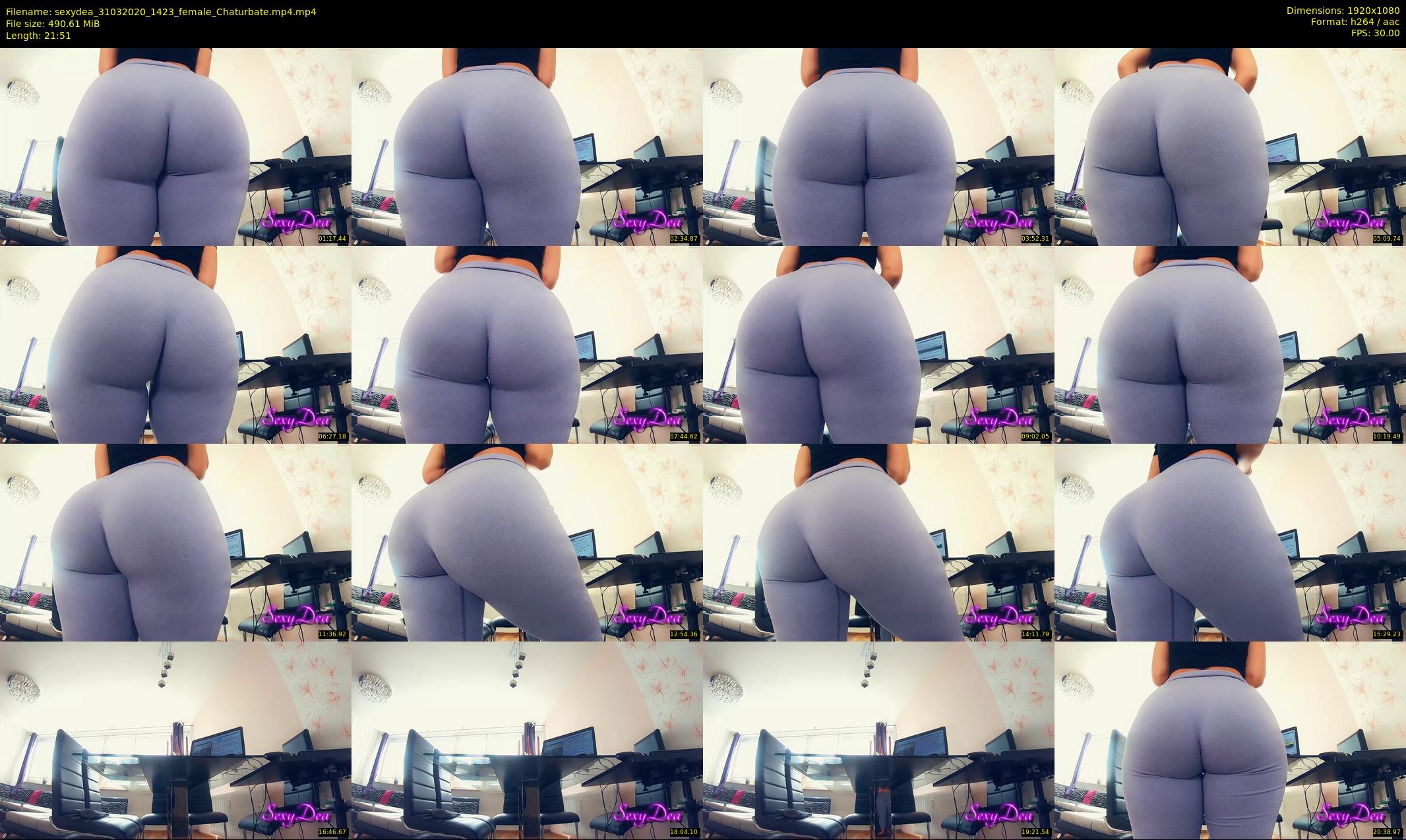 sexydea — 22 minute Chaturbate female cam show recording, 1080p, Mar 31, 2020