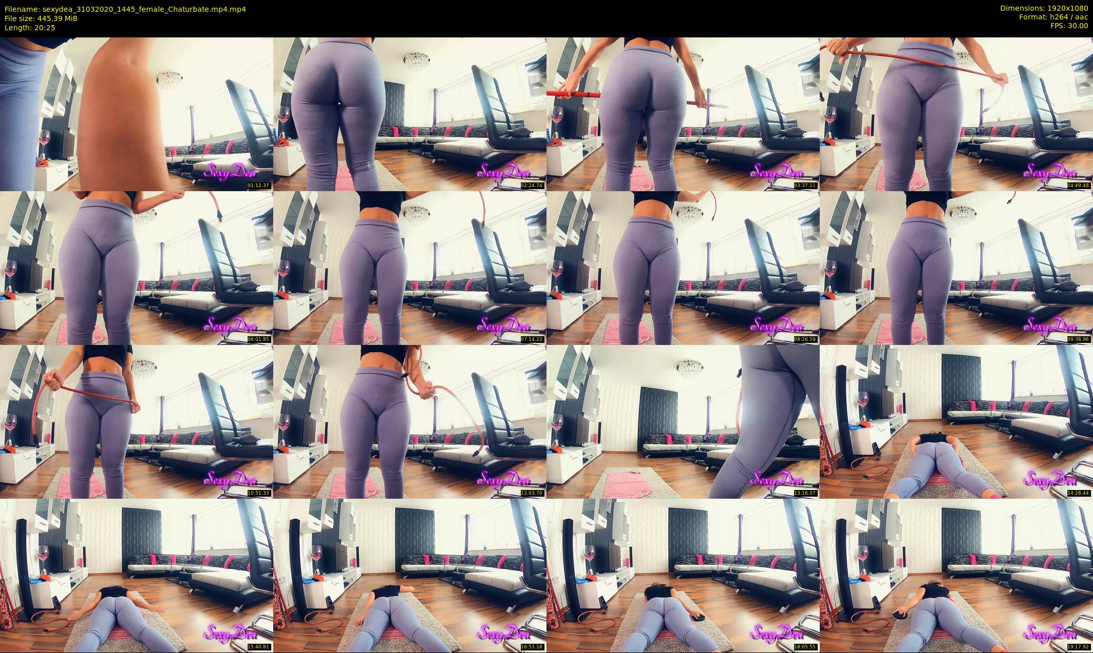 sexydea — 21 minute Chaturbate female cam show recording, 1080p, Mar 31, 2020