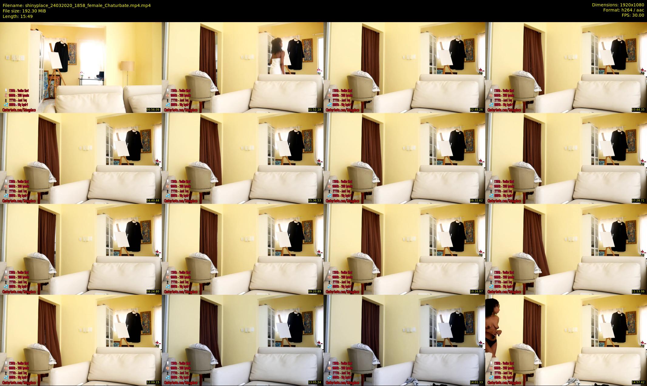 shinyplace — 16 minute Chaturbate couple cam show recording, 1080p, Mar 24, 2020