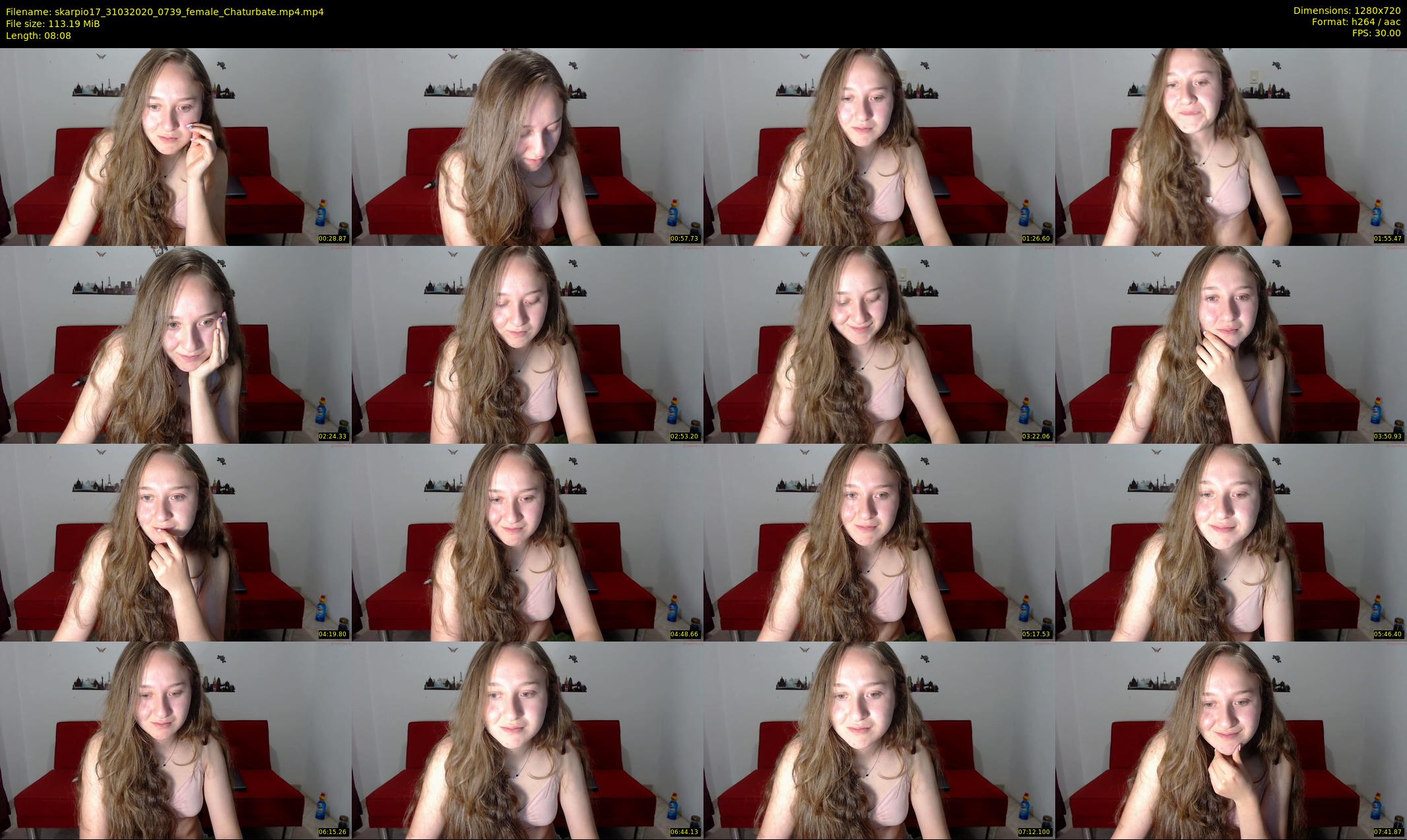 skarpio17 — 9 minute Chaturbate female cam show recording, 720p, Mar 31, 2020
