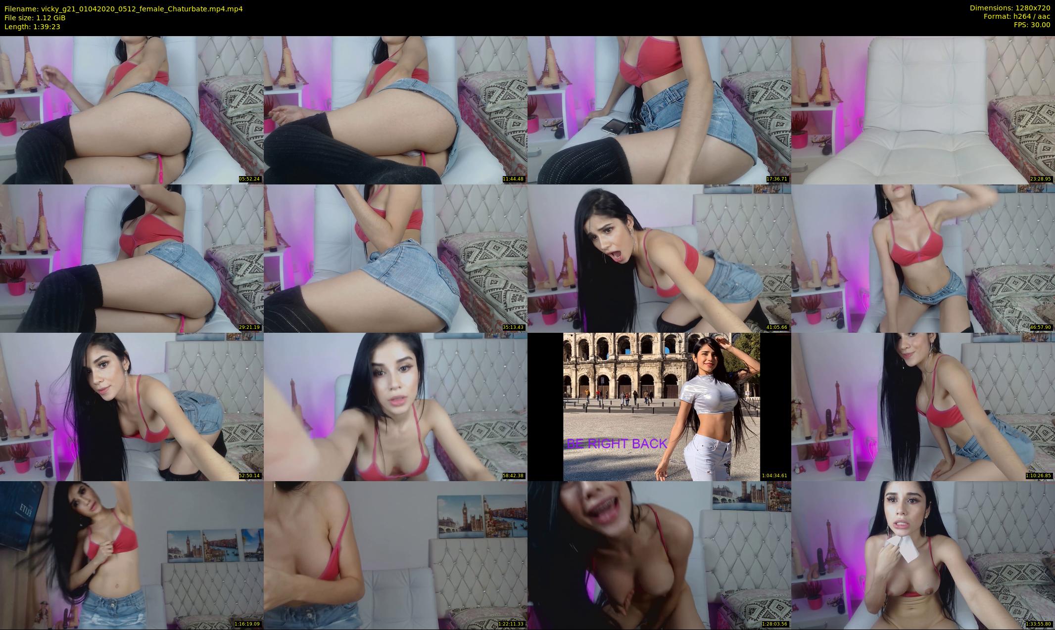 vicky_g21 — 100 minute Chaturbate female cam show recording, 720p, Apr 1, 2020