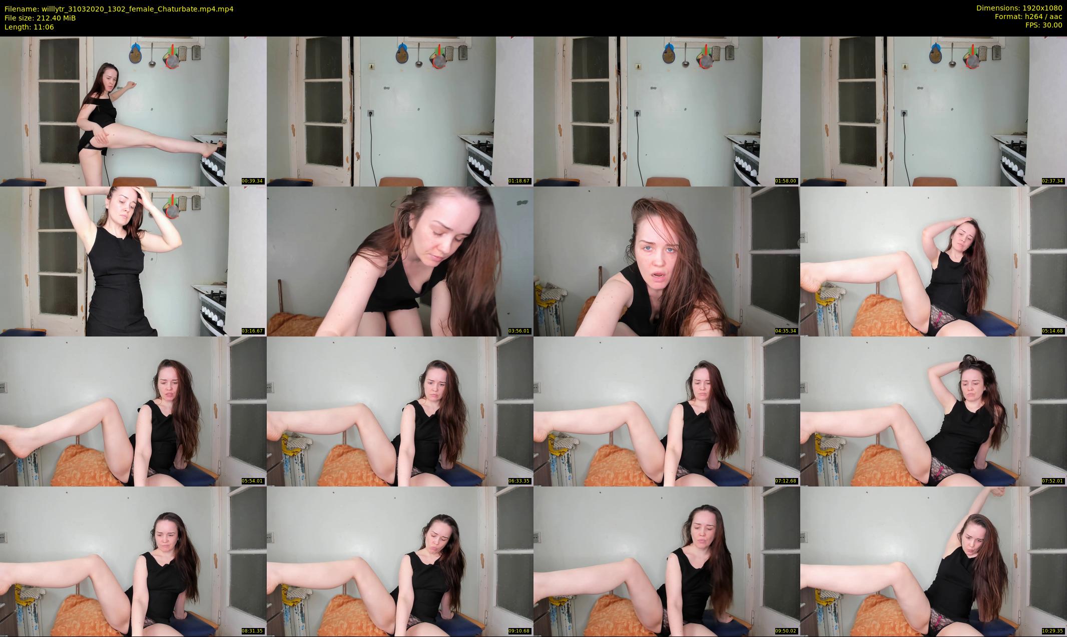 willlytr — 12 minute Chaturbate female cam show recording, 1080p, Mar 31, 2020