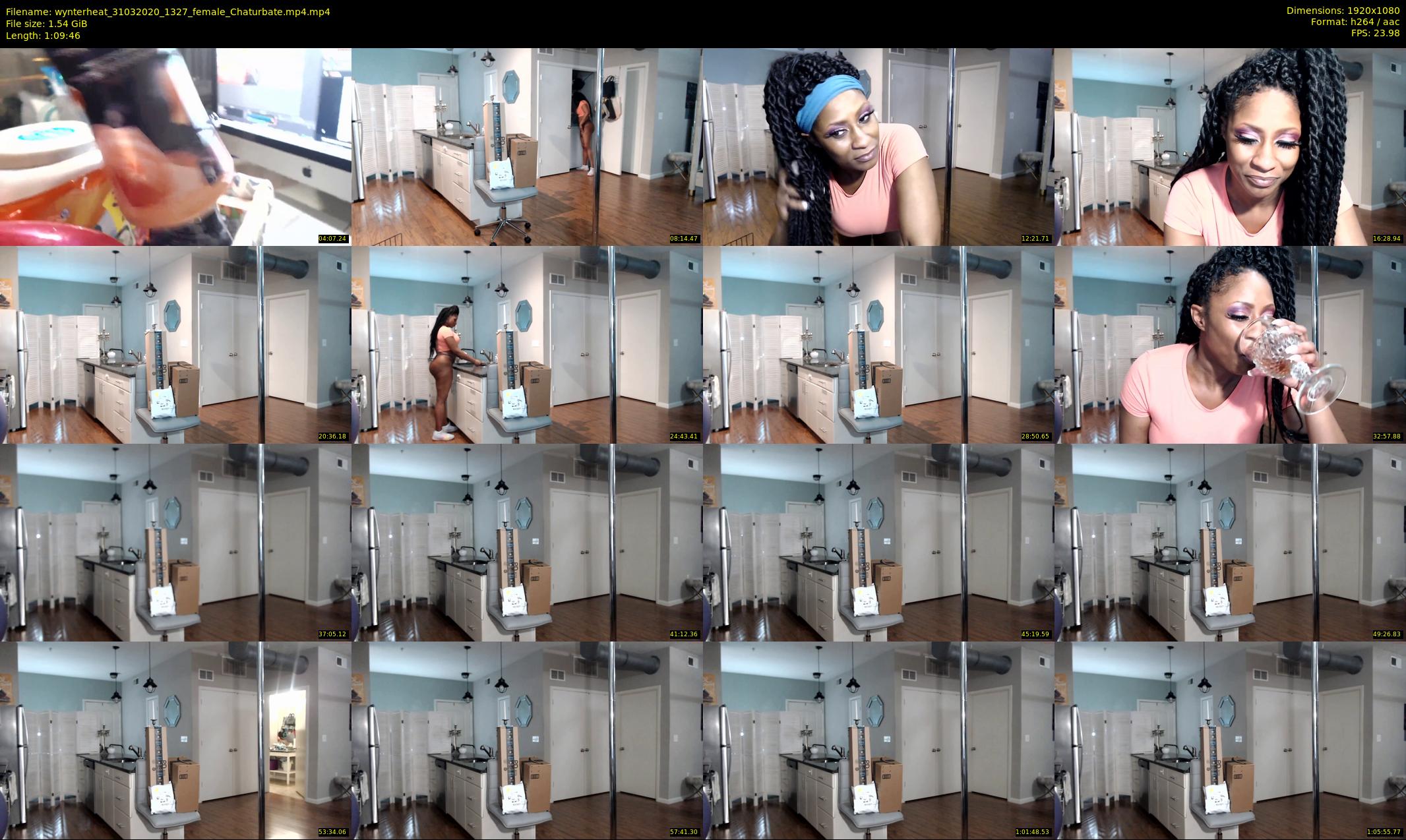 wynterheat — 70 minute Chaturbate female cam show recording, 1080p, Mar 31, 2020