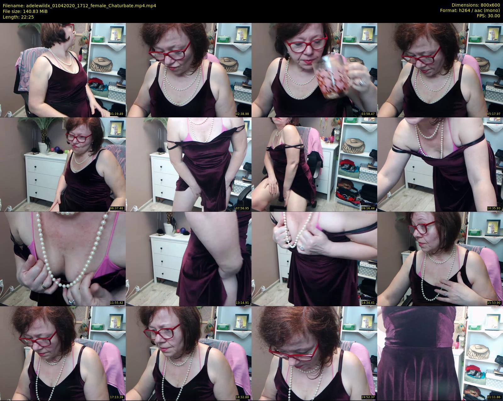 adelewildx — 23 minute Chaturbate female cam show recording, 480p, Apr 1, 2020