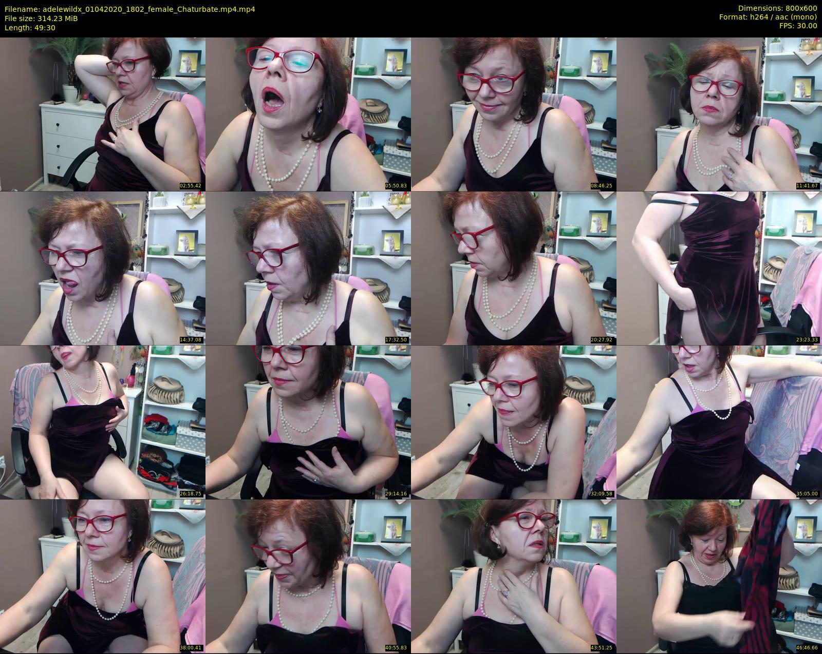 adelewildx — 50 minute Chaturbate female cam show recording, 480p, Apr 1, 2020
