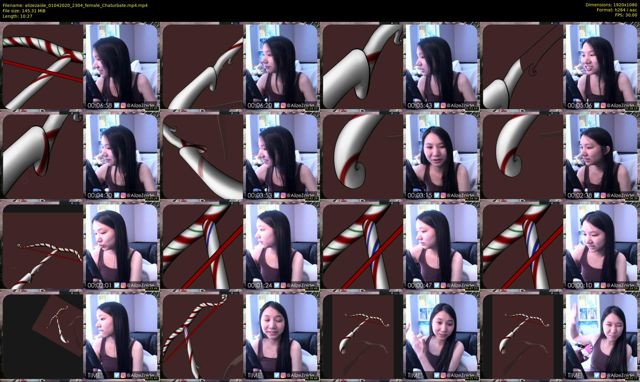 alizezaide — 11 minute Chaturbate female cam show recording, 1080p, Apr 1, 2020