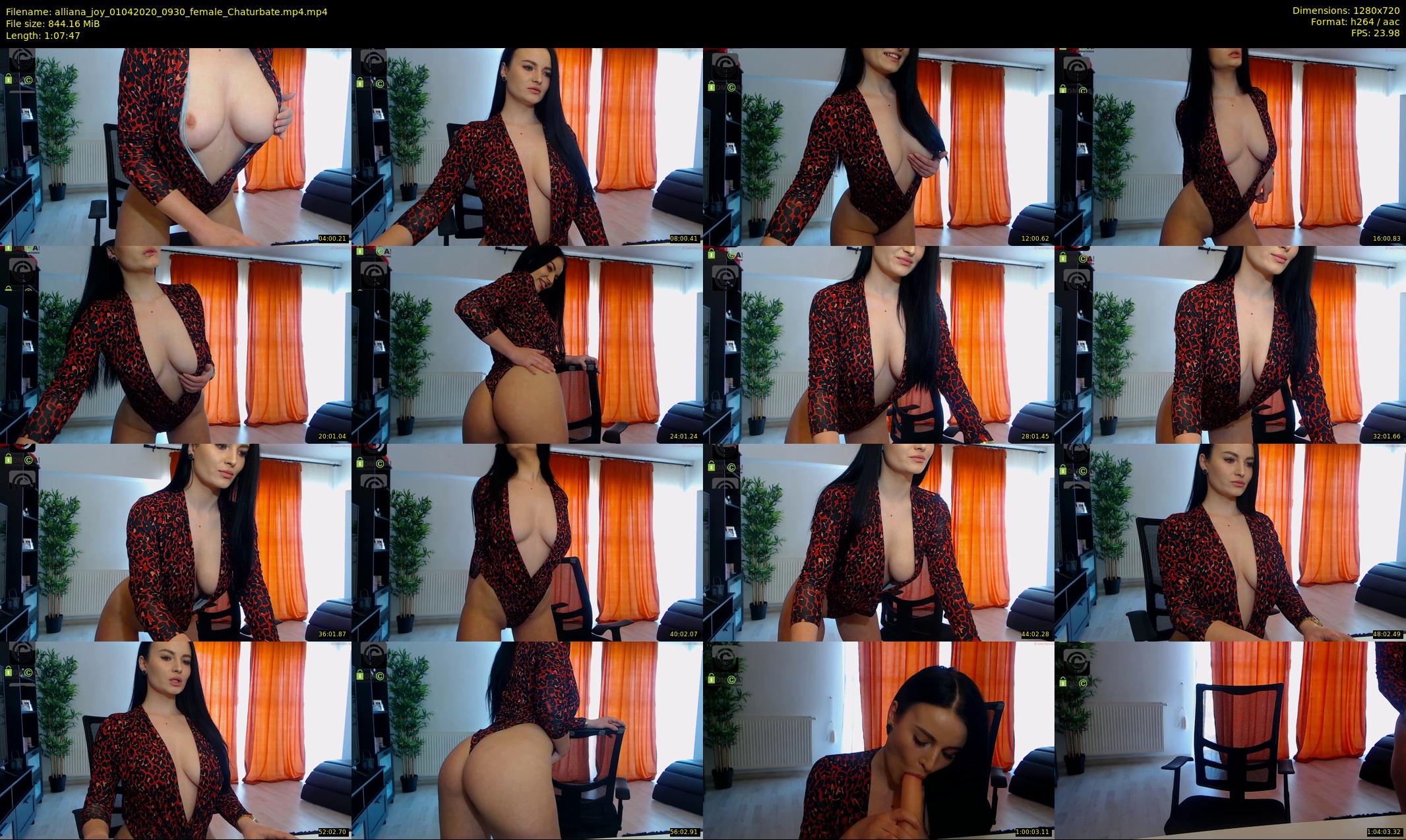 alliana_joy — 68 minute Chaturbate female cam show recording, 720p, Apr 1, 2020