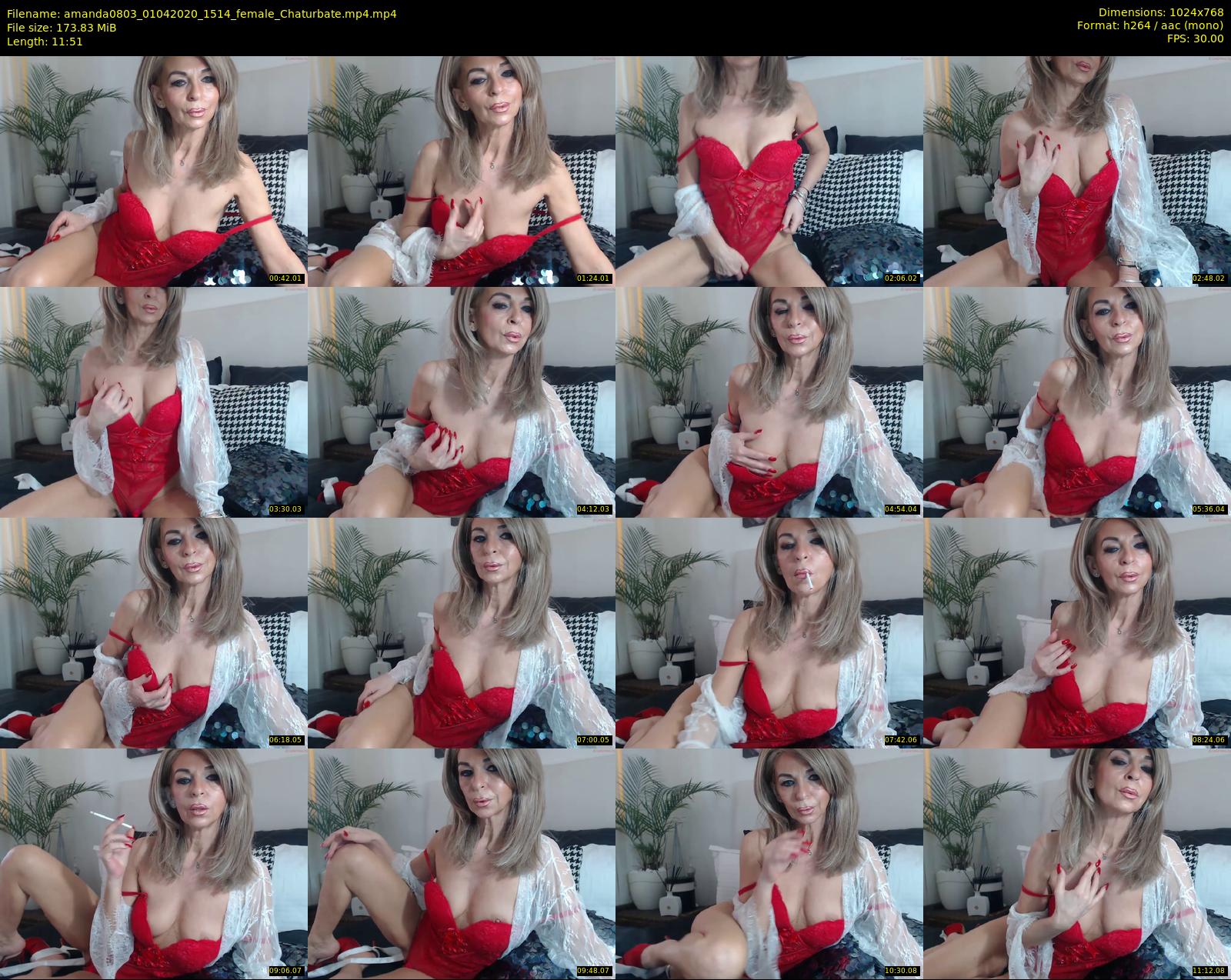 amanda0803 — 12 minute Chaturbate female cam show recording, 720p, Apr 1, 2020