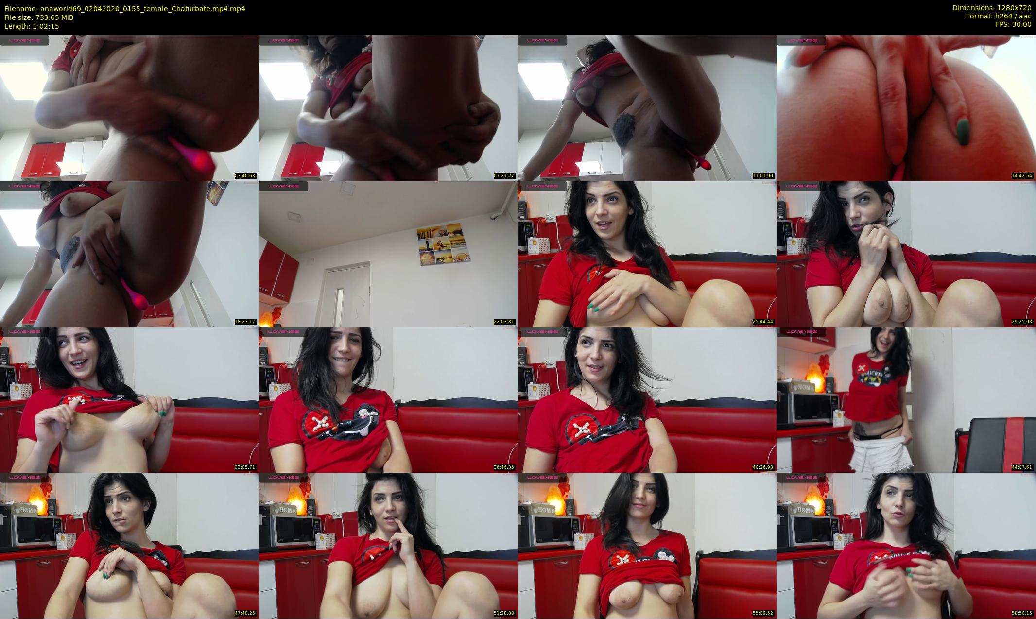 anaworld69 — 63 minute Chaturbate female cam show recording, 720p, Apr 2, 2020