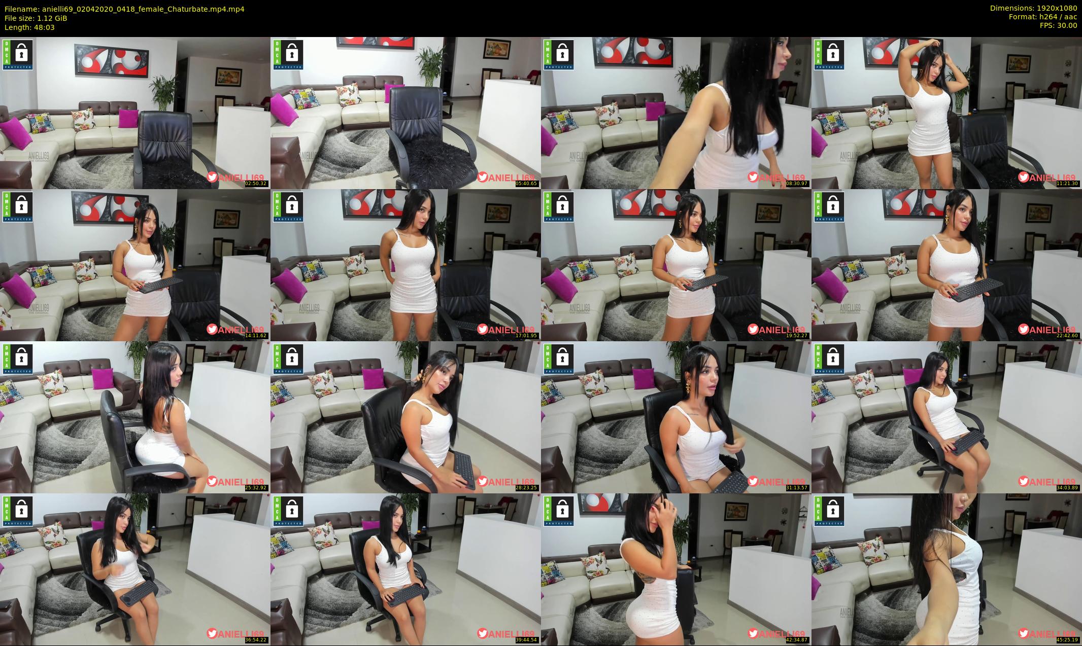 anielli69 — 49 minute Chaturbate female cam show recording, 1080p, Apr 2, 2020