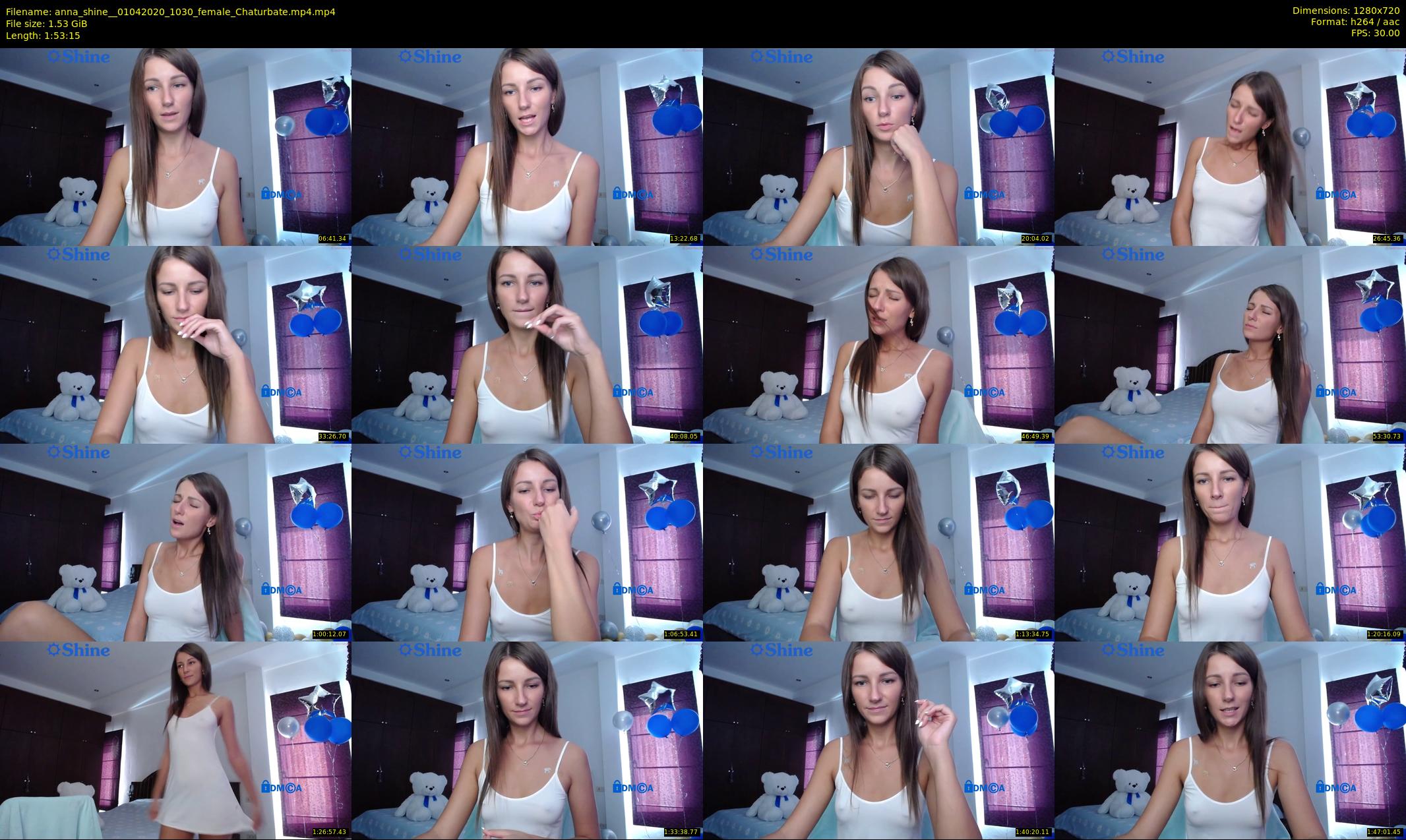 anna_shine_ — 114 minute Chaturbate female cam show recording, 720p, Apr 1, 2020