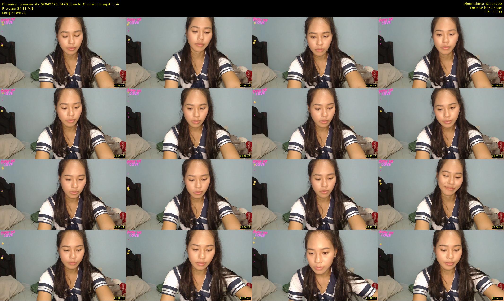 annaxnasty — 5 minute Chaturbate female cam show recording, 720p, Apr 2, 2020