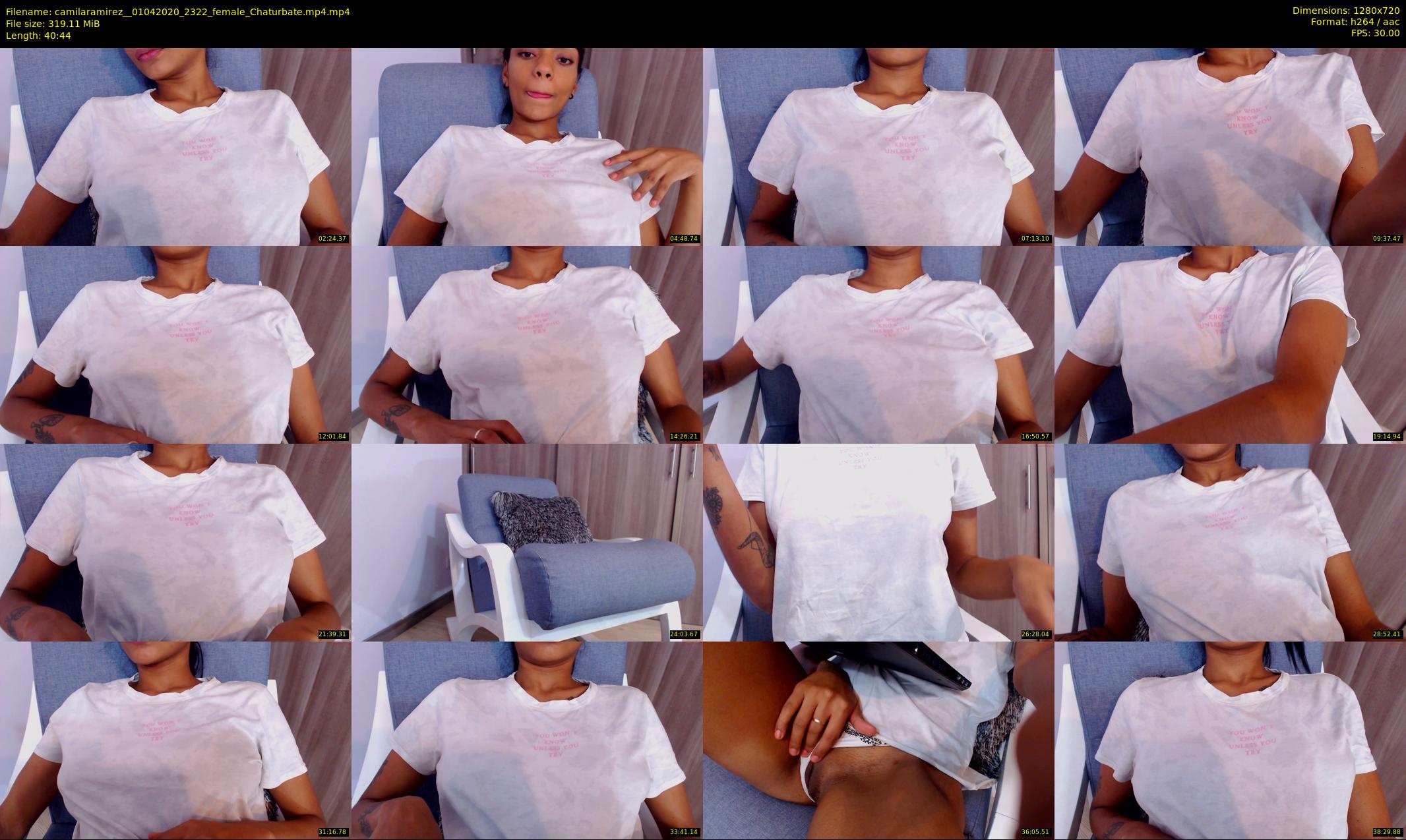 camilaramirez_ — 41 minute Chaturbate female cam show recording, 720p, Apr 1, 2020