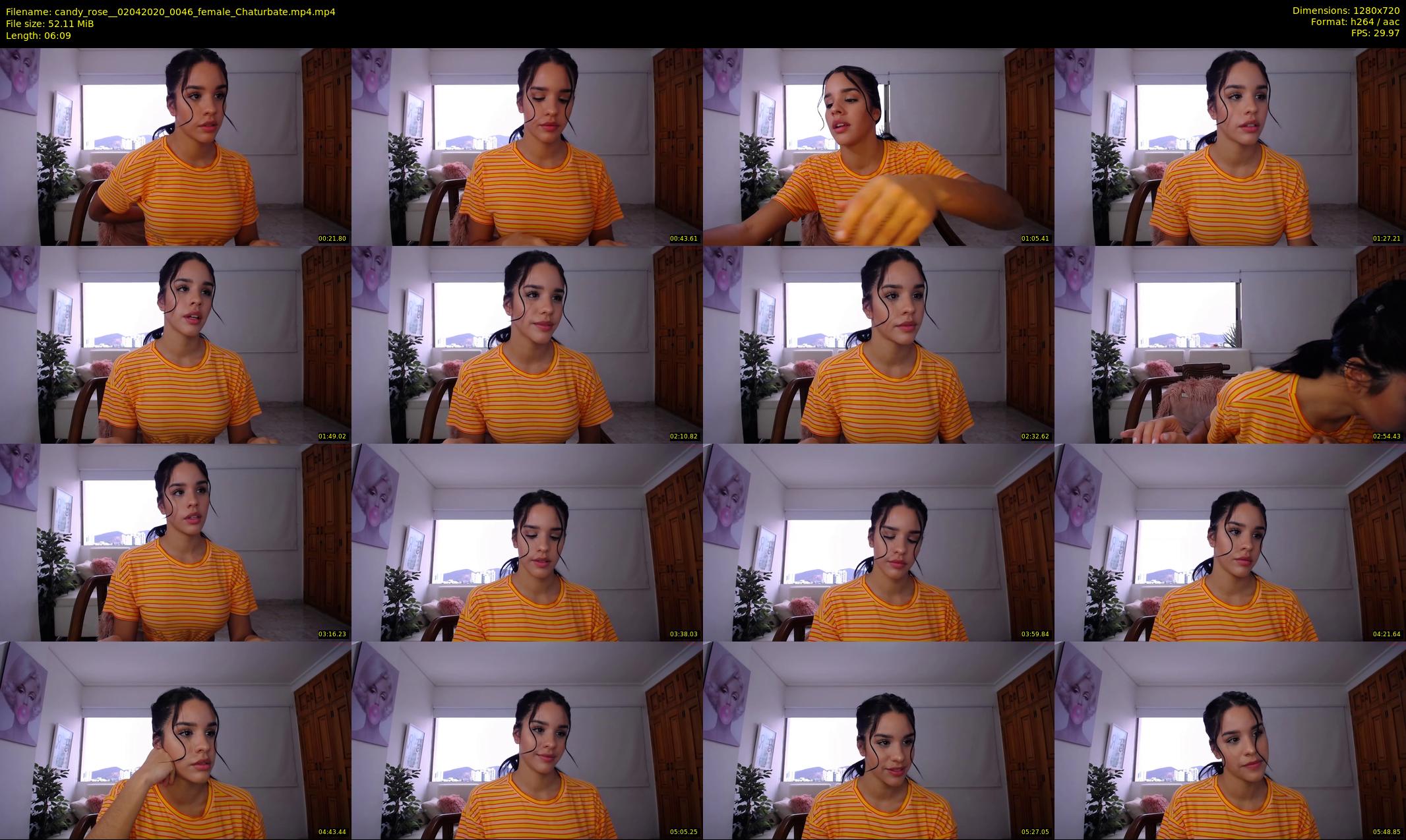 candy_rose_ — 7 minute Chaturbate female cam show recording, 720p, Apr 2, 2020