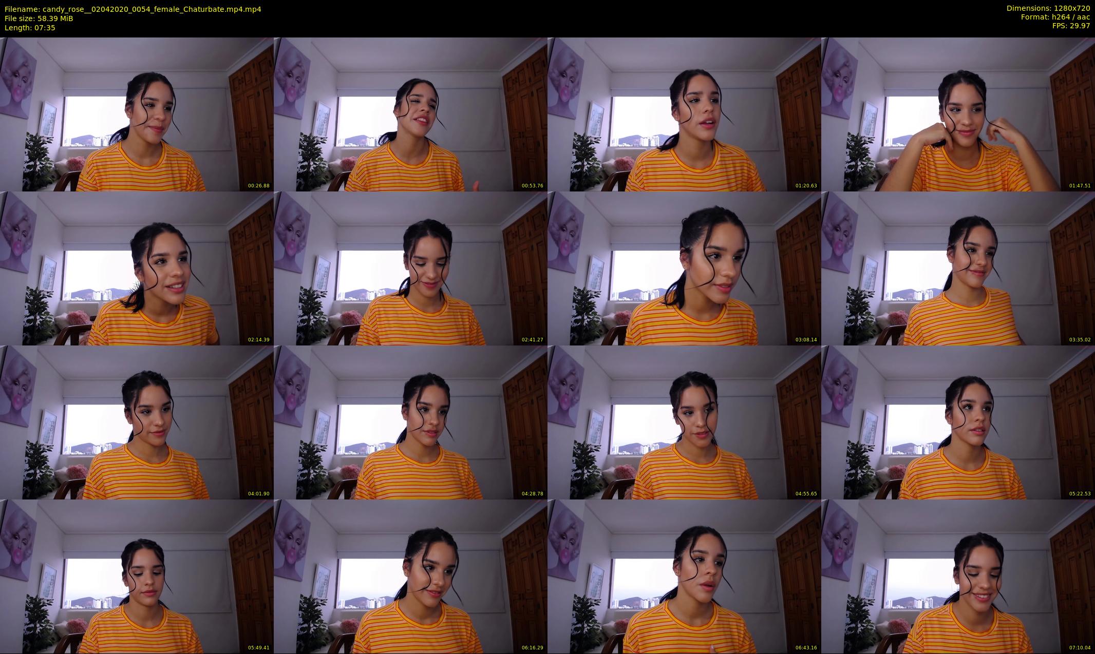 candy_rose_ — 8 minute Chaturbate female cam show recording, 720p, Apr 2, 2020