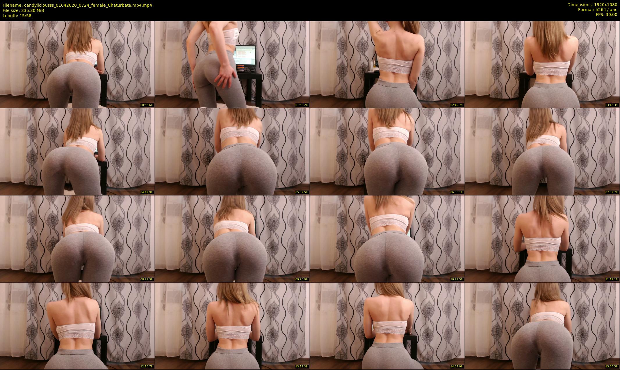 candyliciousss — 16 minute Chaturbate female cam show recording, 1080p, Apr 1, 2020