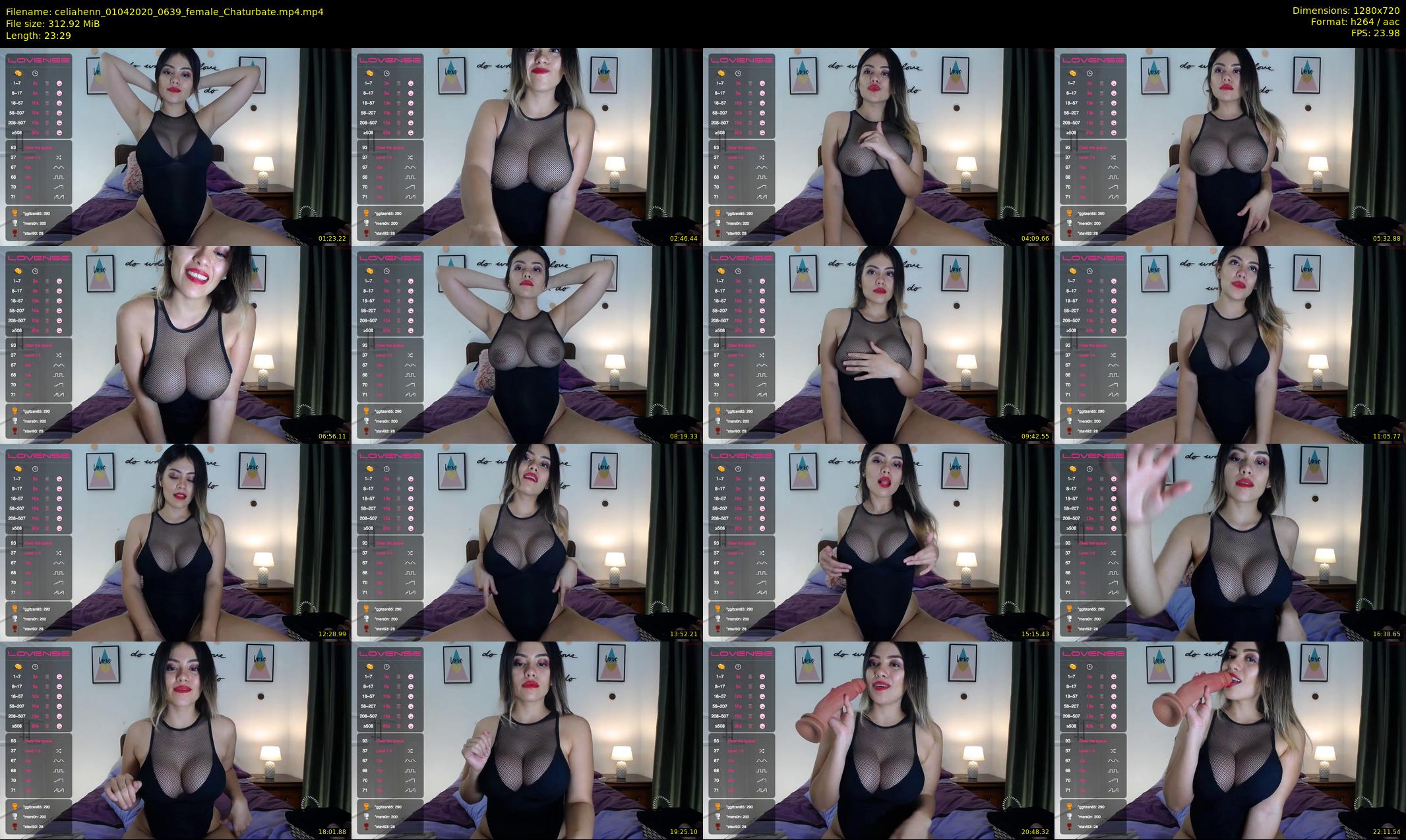 celiahenn — 24 minute Chaturbate female cam show recording, 720p, Apr 1, 2020