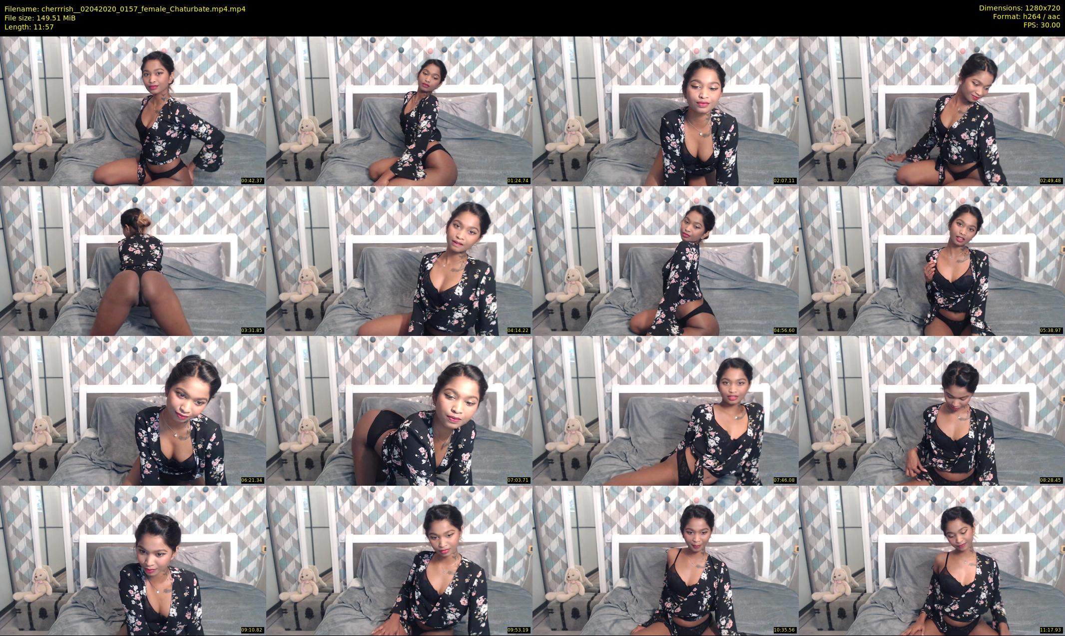 cherrrish_ — 12 minute Chaturbate female cam show recording, 720p, Apr 2, 2020
