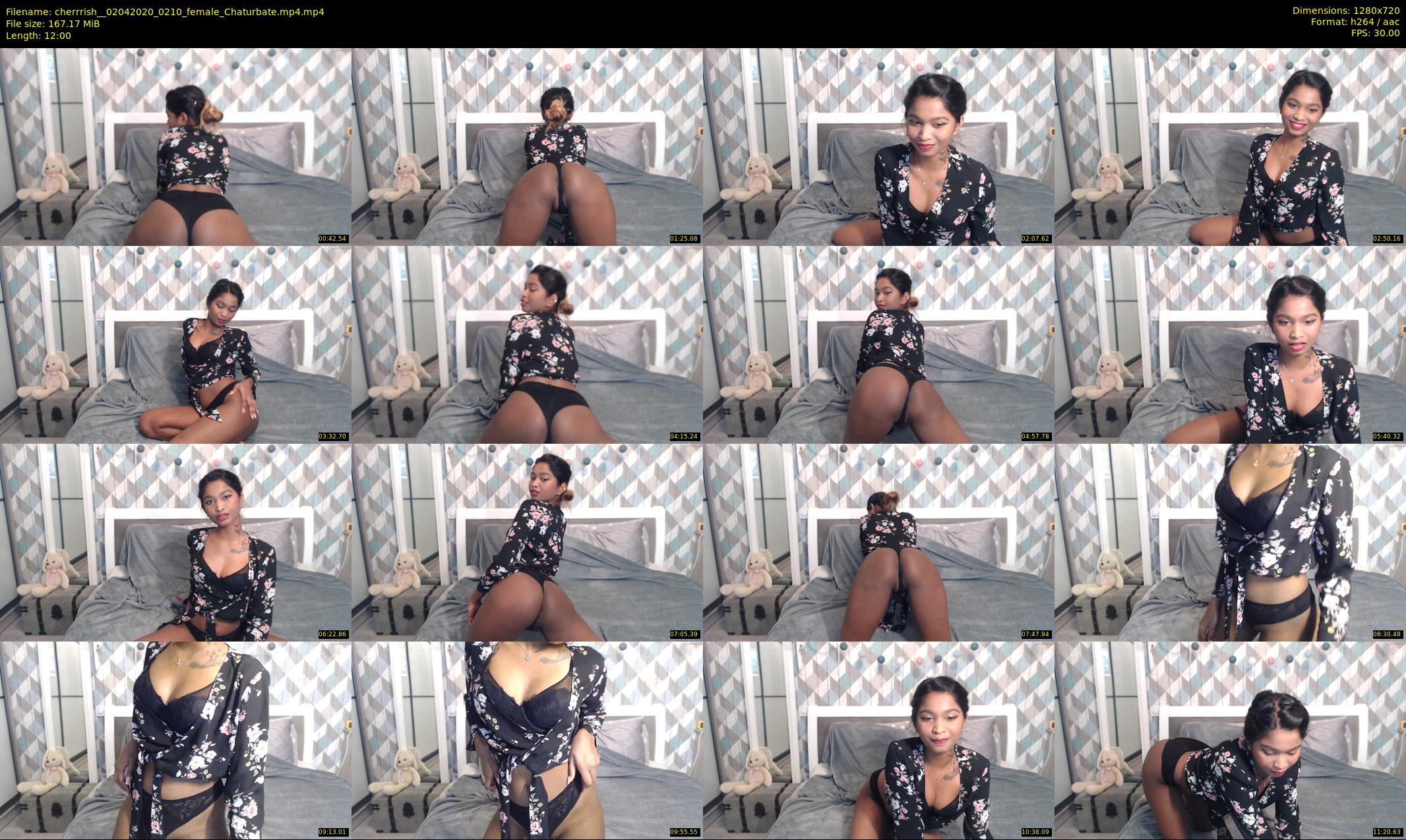cherrrish_ — 12 minute Chaturbate female cam show recording, 720p, Apr 2, 2020