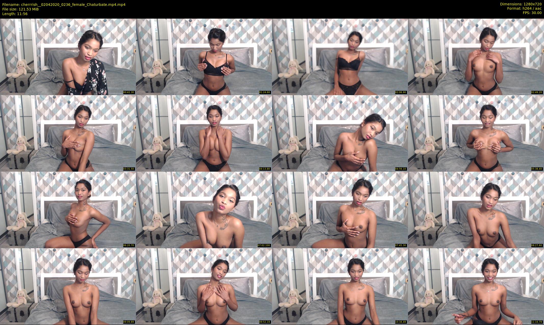 cherrrish_ — 12 minute Chaturbate female cam show recording, 720p, Apr 2, 2020