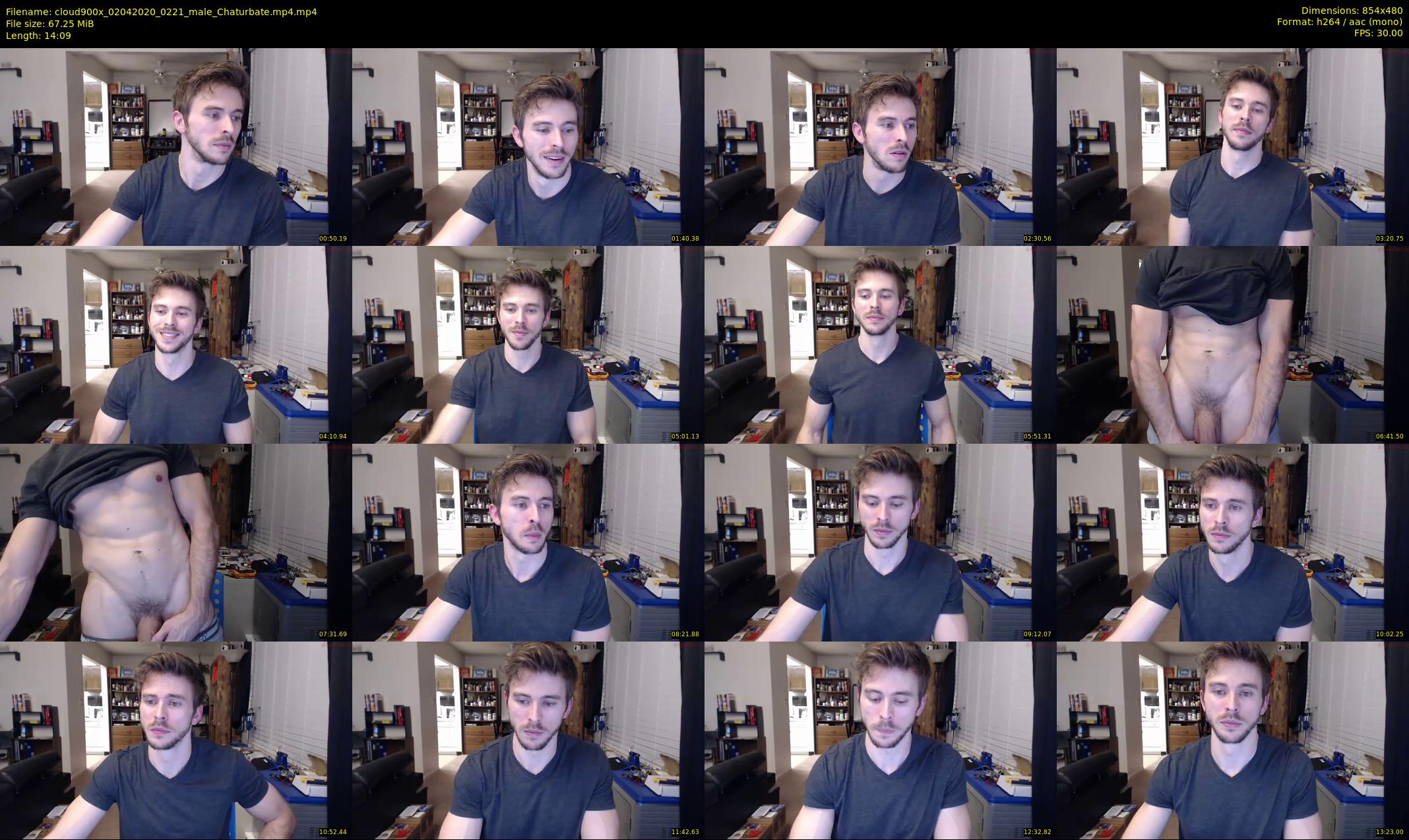 cloud900x — 15 minute Chaturbate male cam show recording, 480p, Apr 2, 2020