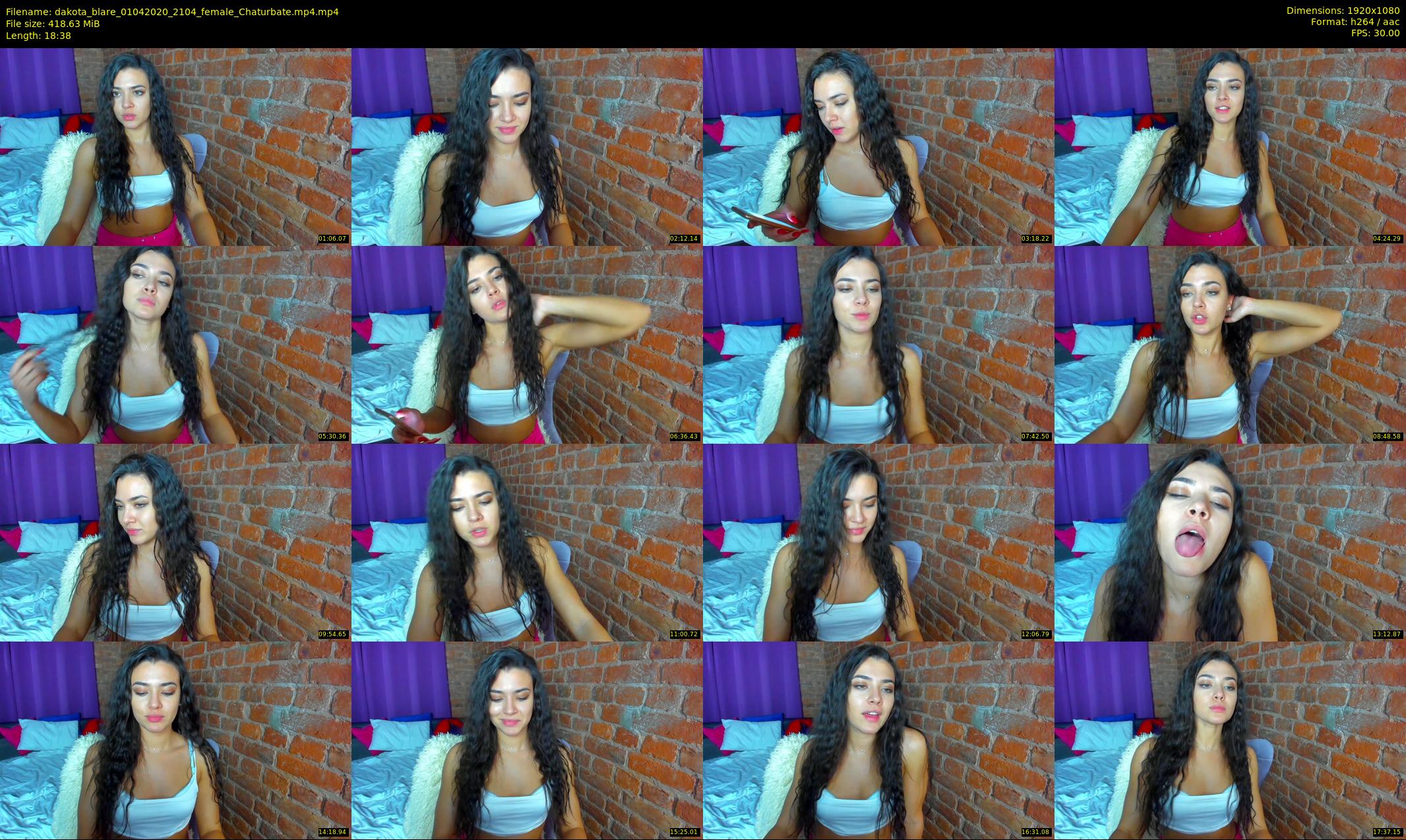 dakota_blare — 19 minute Chaturbate female cam show recording, 1080p, Apr 1, 2020