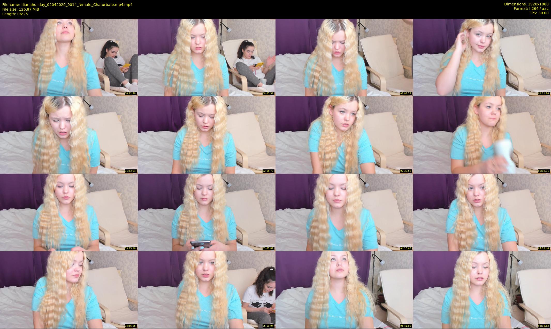 dianaholiday — 7 minute Chaturbate female cam show recording, 1080p, Apr 2, 2020