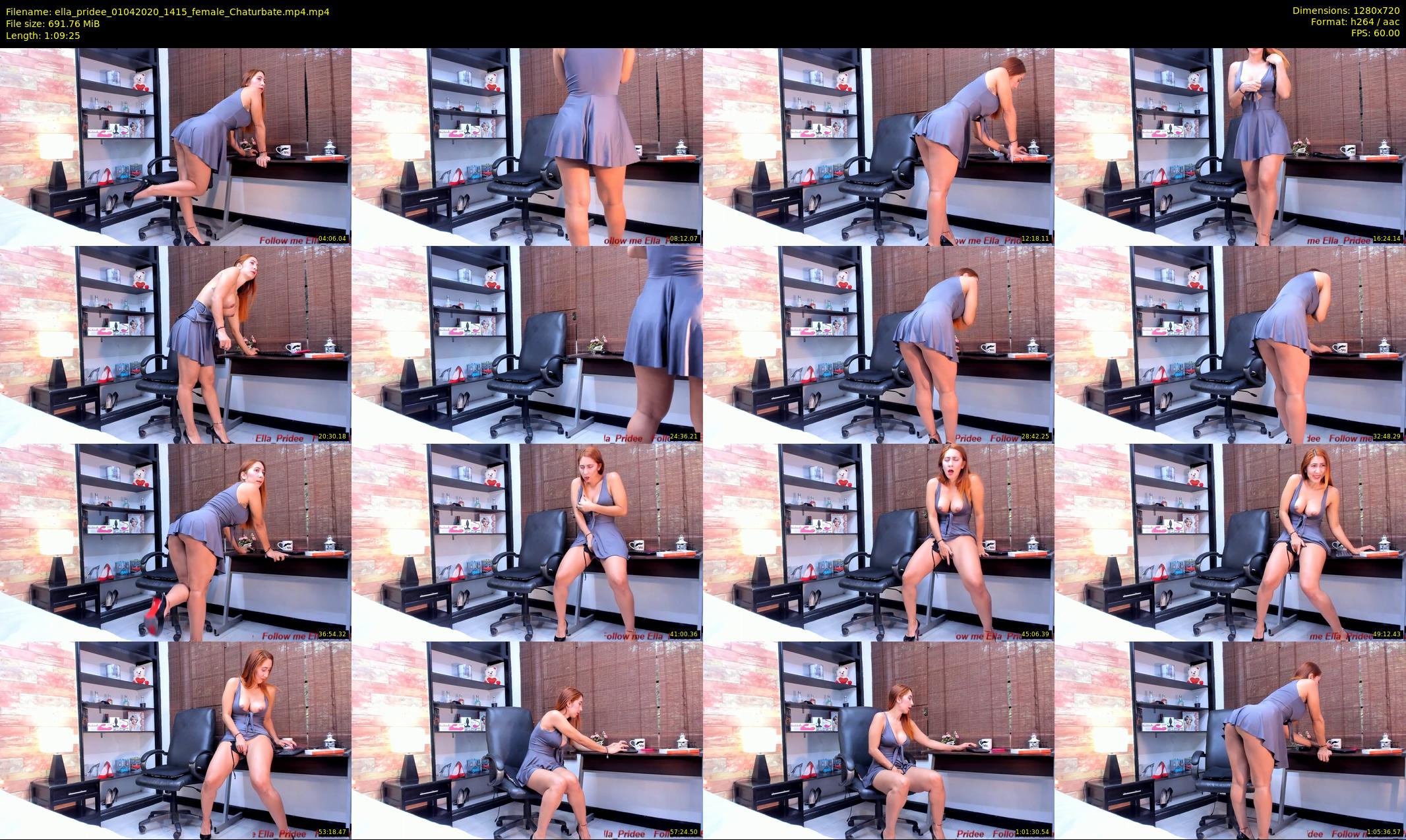 ella_pridee — 70 minute Chaturbate female cam show recording, 720p, Apr 1, 2020