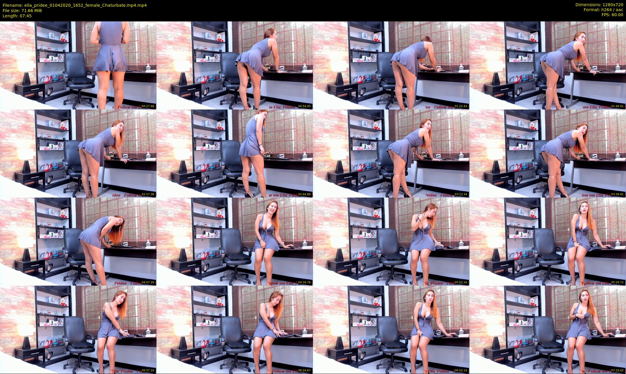 ella_pridee — 8 minute Chaturbate female cam show recording, 720p, Apr 1, 2020