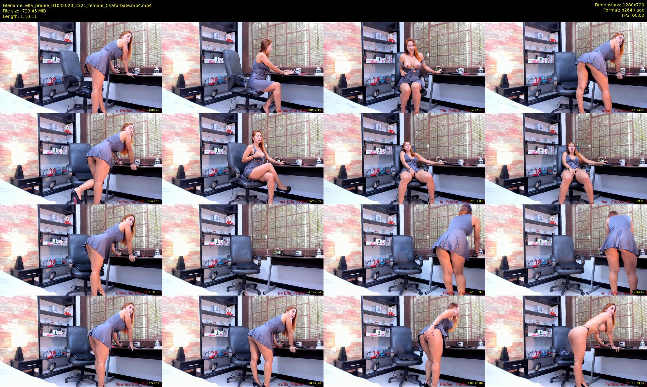 ella_pridee — 71 minute Chaturbate female cam show recording, 720p, Apr 1, 2020