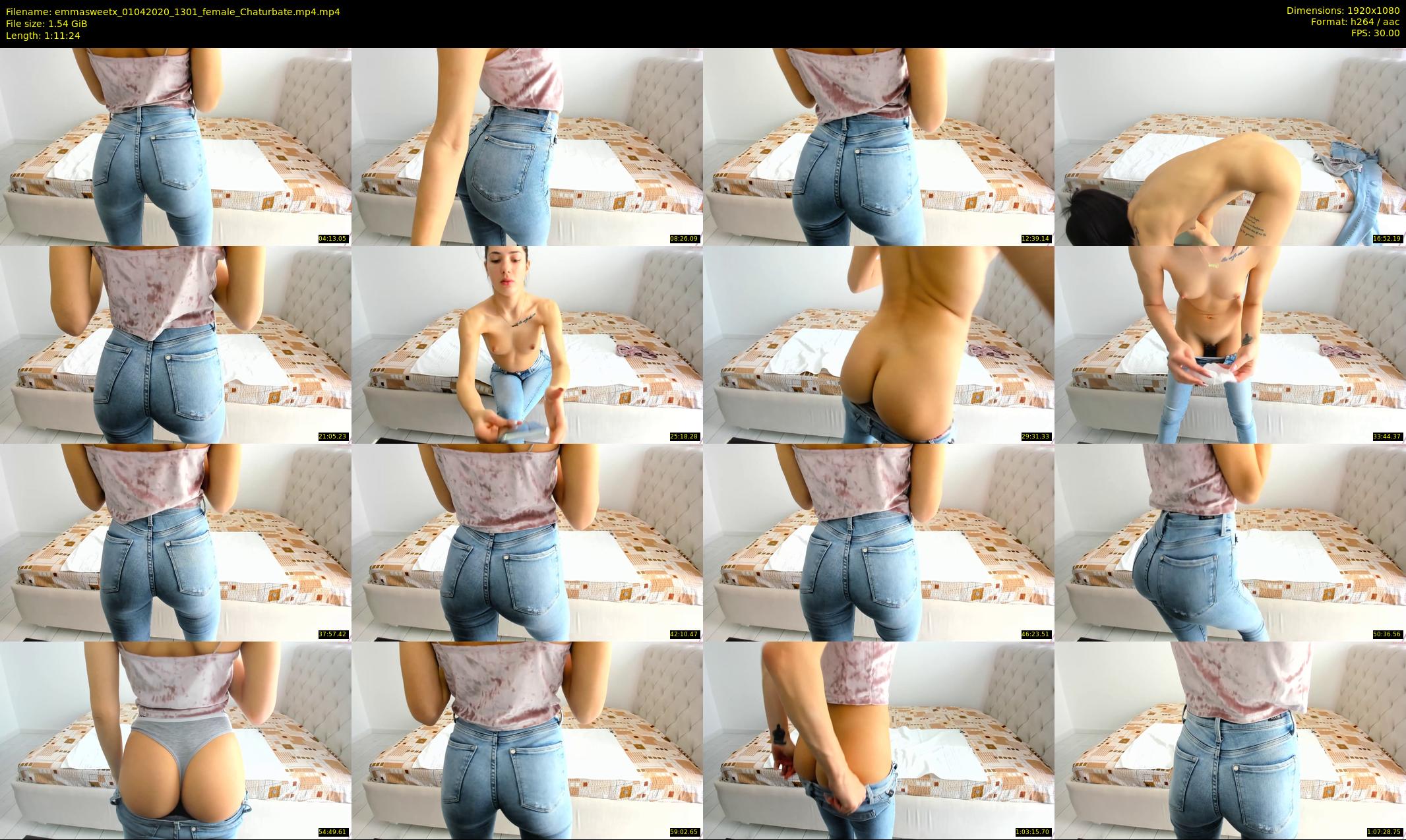 emmasweetx — 72 minute Chaturbate couple cam show recording, 1080p, Apr 1, 2020