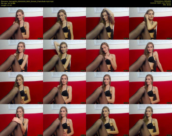 hornygirllx — 12 minute Chaturbate female cam show recording, 480p, Apr 2, 2020