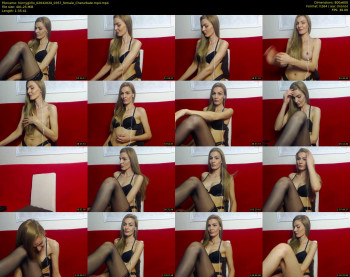 hornygirllx — 96 minute Chaturbate female cam show recording, 480p, Apr 2, 2020