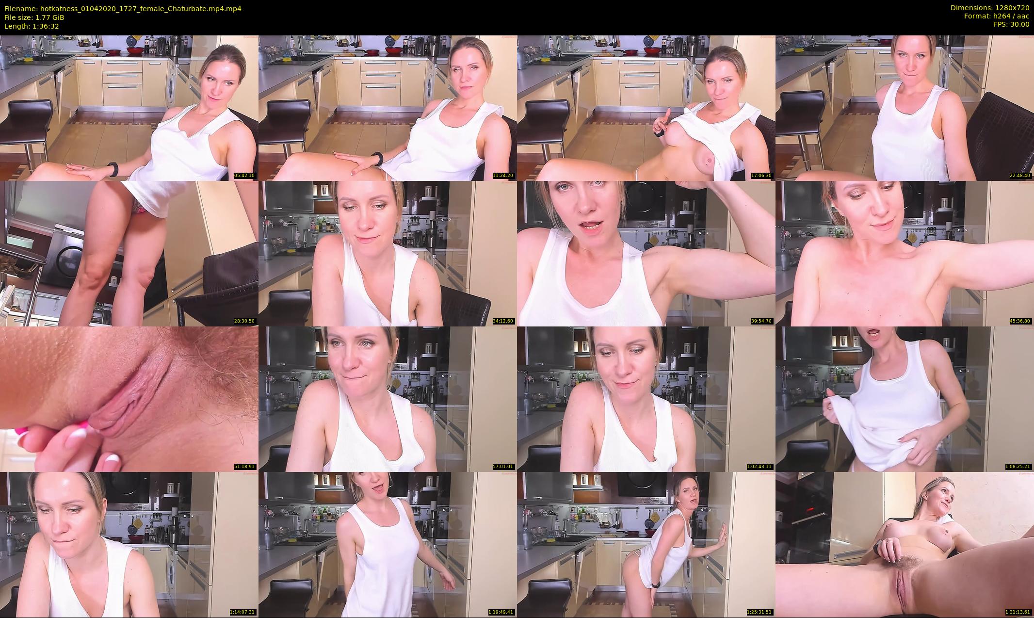 hotkatness — 97 minute Chaturbate female cam show recording, 720p, Apr 1, 2020
