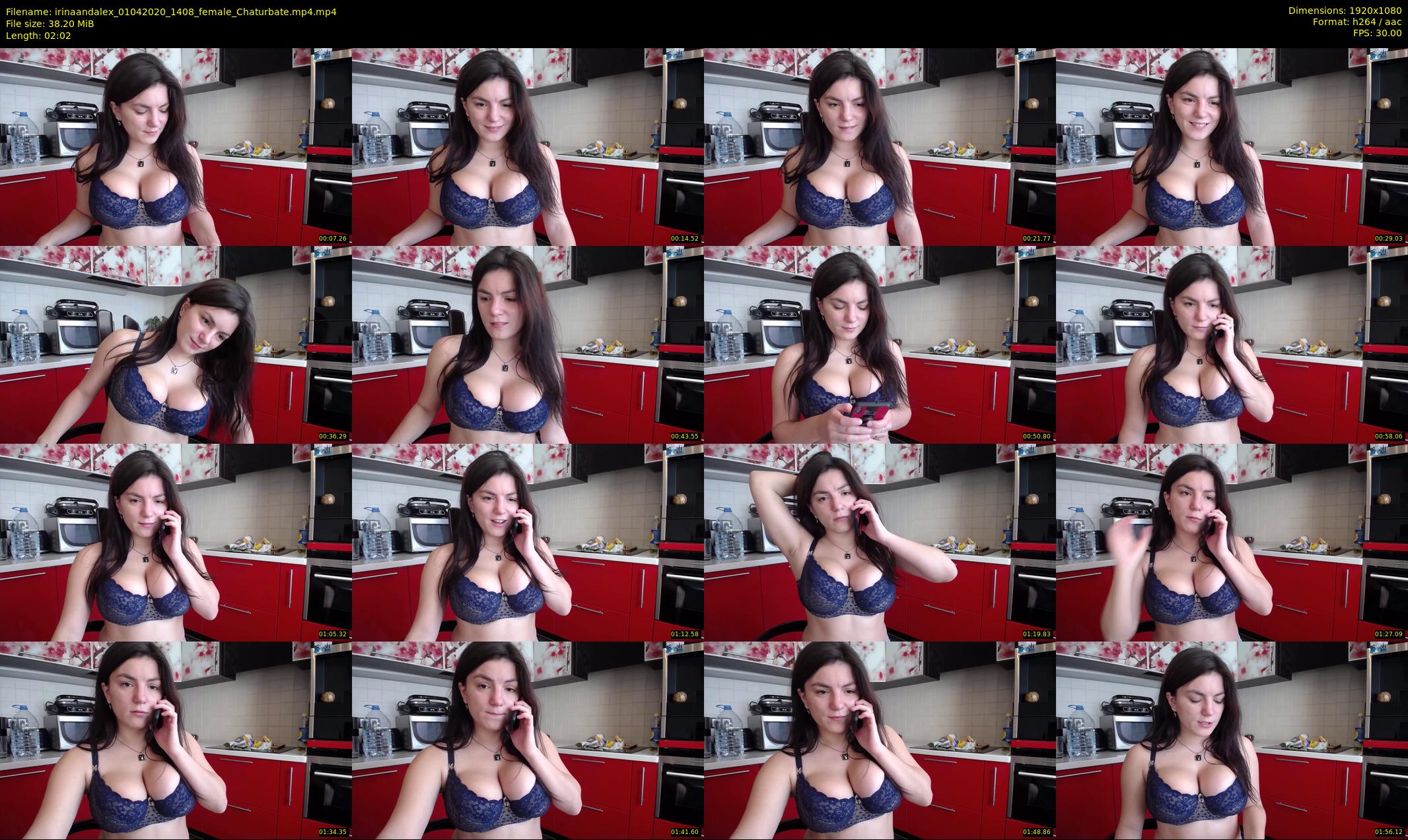 irinaandalex — 3 minute Chaturbate couple cam show recording, 1080p, Apr 1, 2020