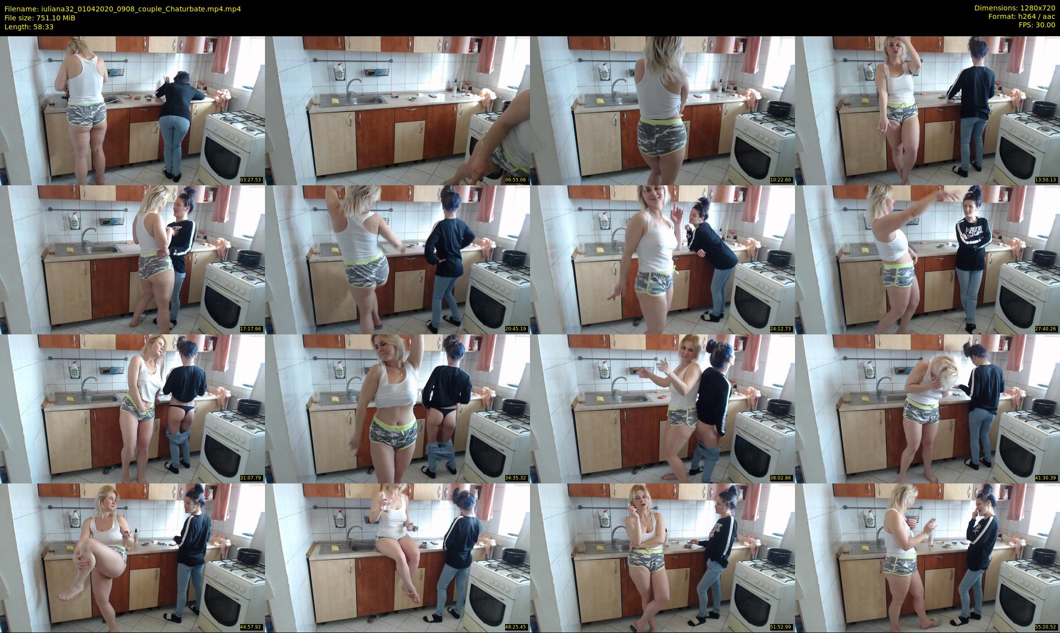 iuliana32 — 59 minute Chaturbate couple cam show recording, 720p, Apr 1, 2020