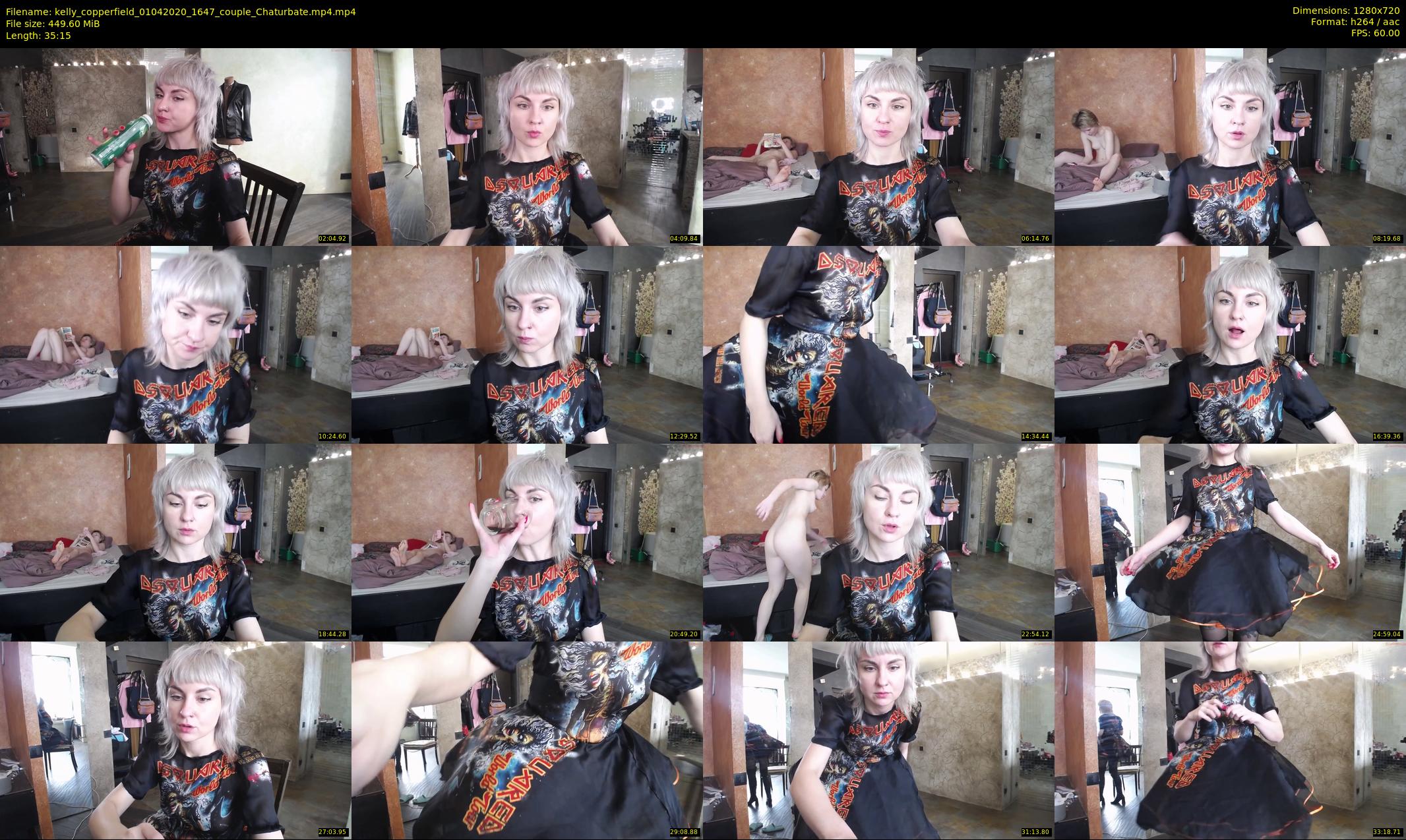 kelly_copperfield — 36 minute Chaturbate female cam show recording, 720p, Apr 1, 2020