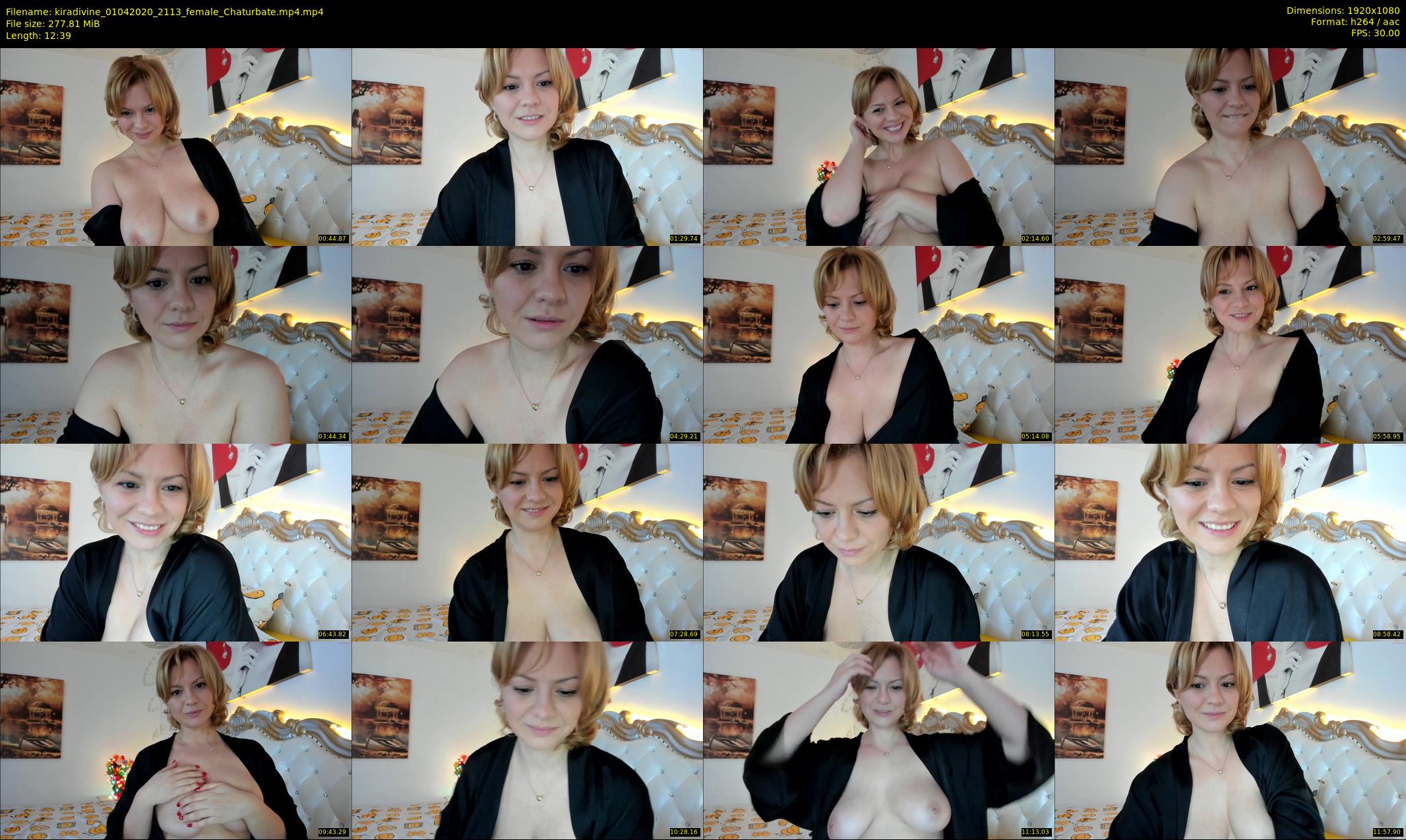 kiradivine — 13 minute Chaturbate female cam show recording, 1080p, Apr 1, 2020