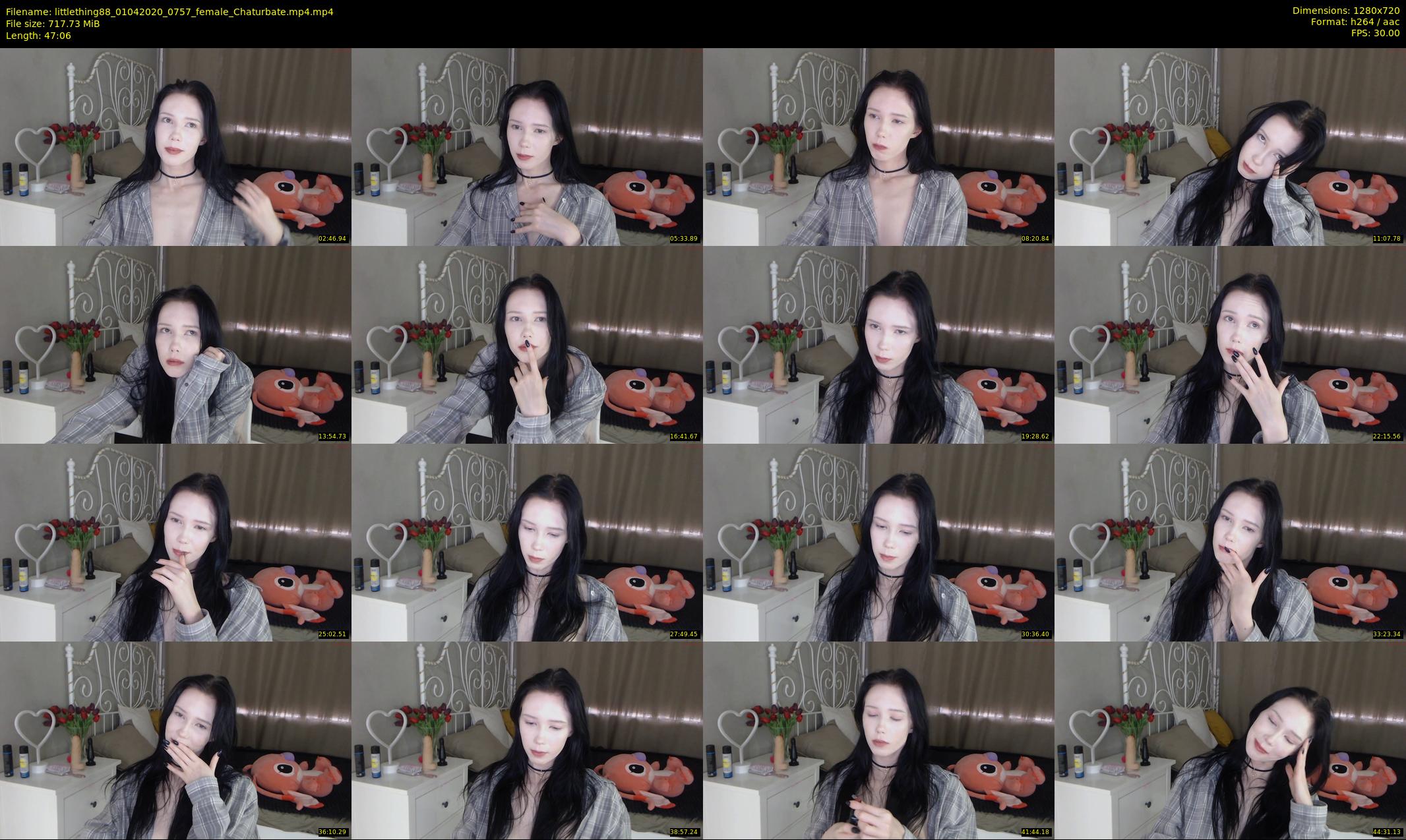 littlething88 — 48 minute Chaturbate female cam show recording, 720p, Apr 1, 2020