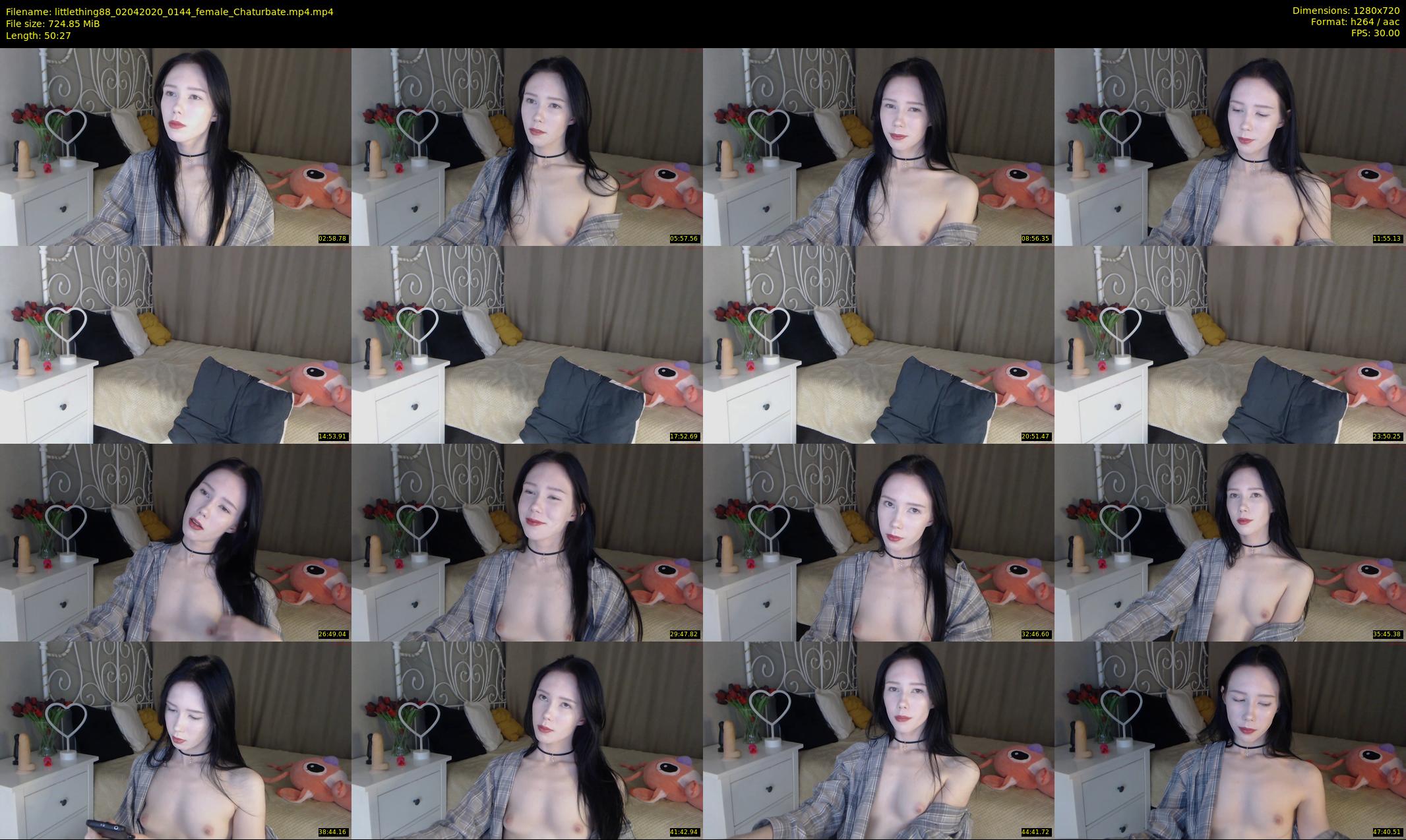 littlething88 — 51 minute Chaturbate female cam show recording, 720p, Apr 2, 2020