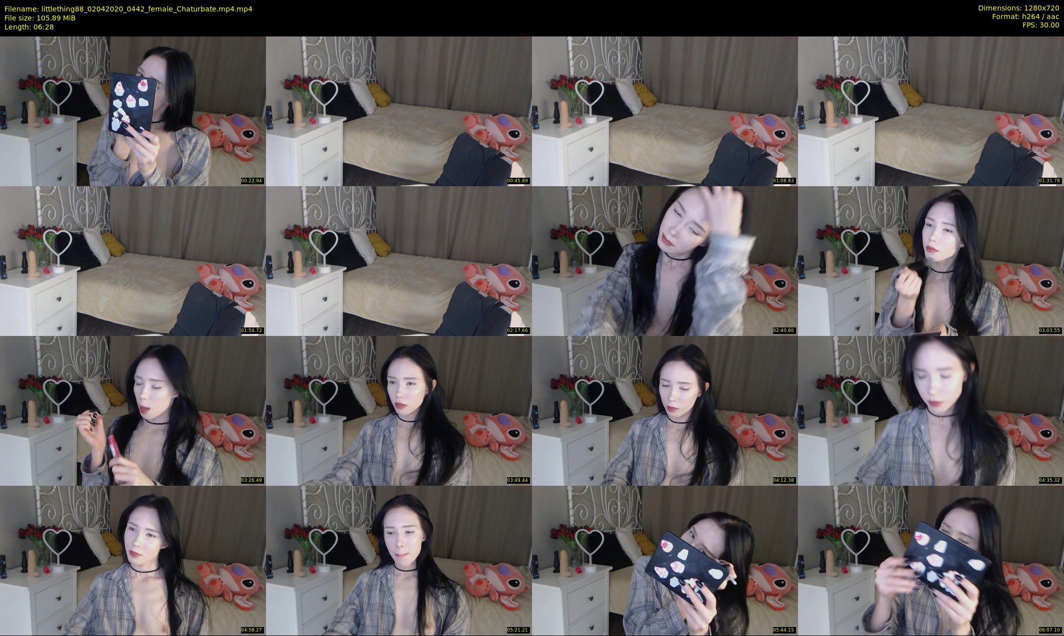 littlething88 — 7 minute Chaturbate female cam show recording, 720p, Apr 2, 2020