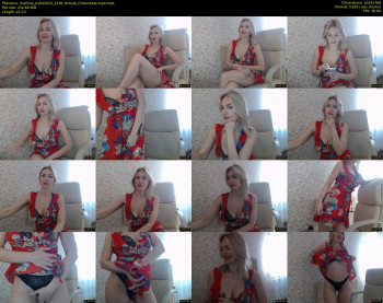 mallinia — 23 minute Chaturbate female cam show recording, 720p, Apr 1, 2020
