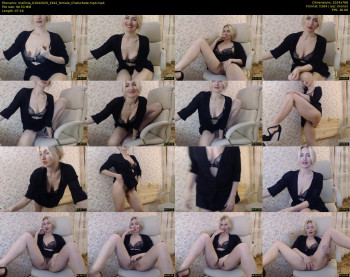 mallinia — 8 minute Chaturbate female cam show recording, 720p, Apr 1, 2020