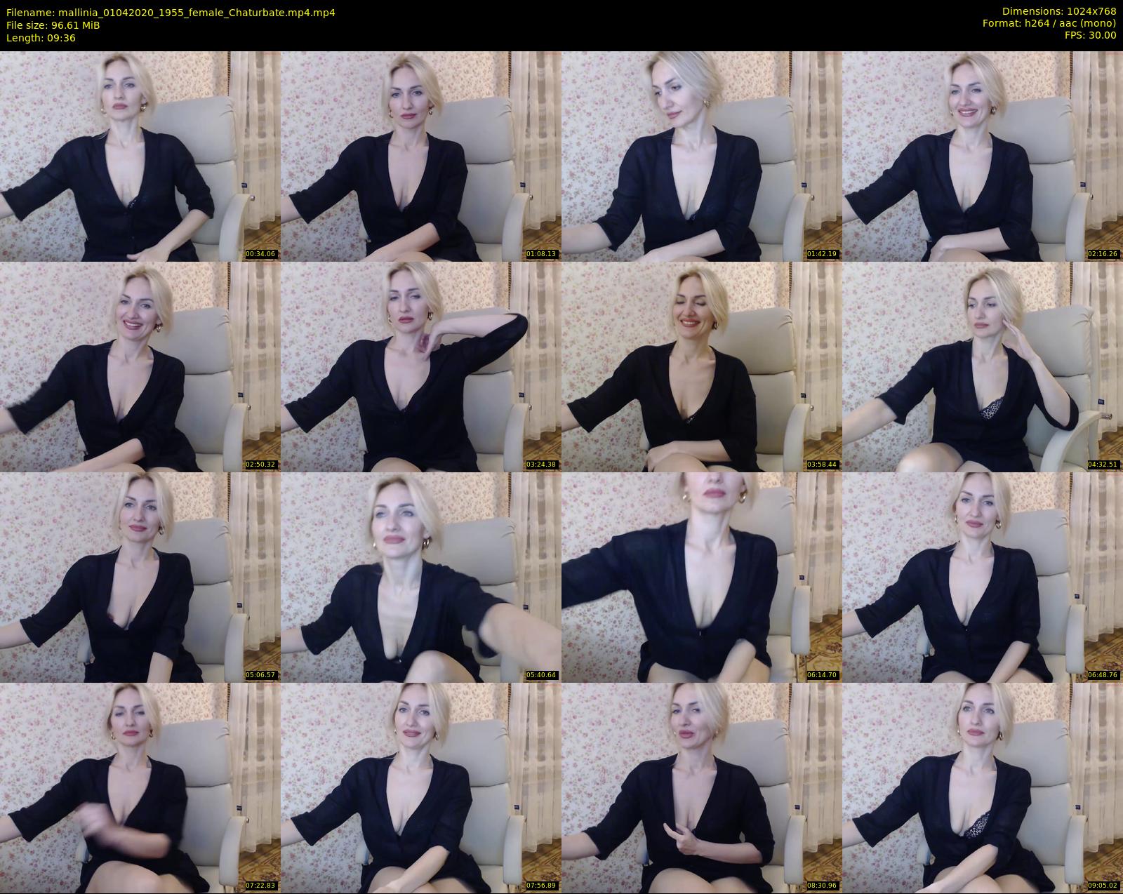 mallinia — 10 minute Chaturbate female cam show recording, 720p, Apr 1, 2020