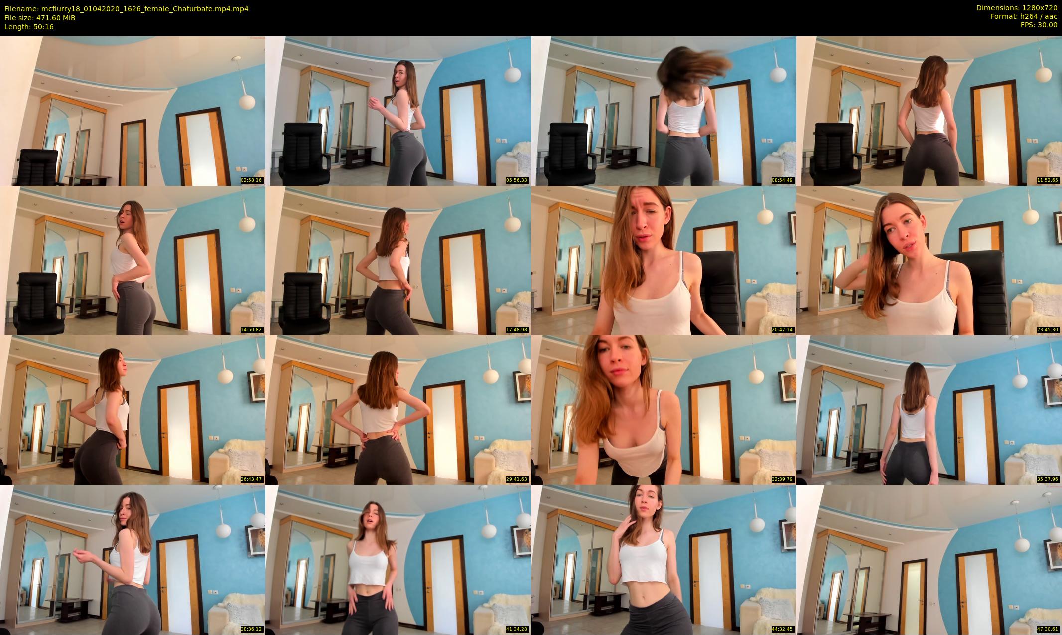 mcflurry18 — 51 minute Chaturbate female cam show recording, 720p, Apr 1, 2020